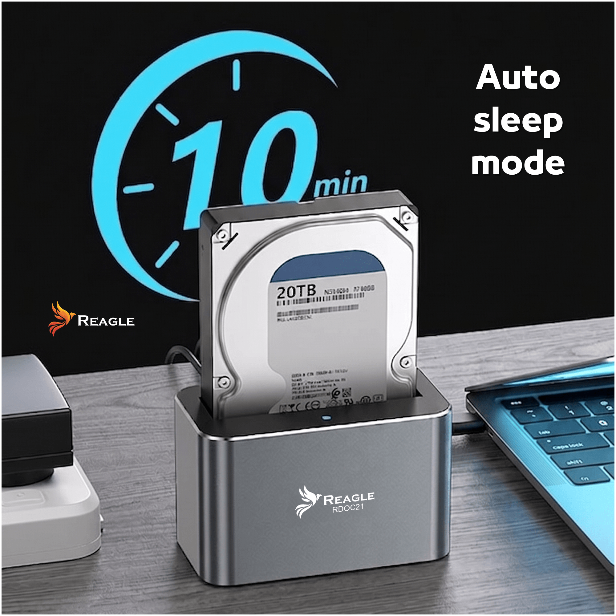 Stacja dokująca HDD SSD SATA USB 3.0 5Gbps
