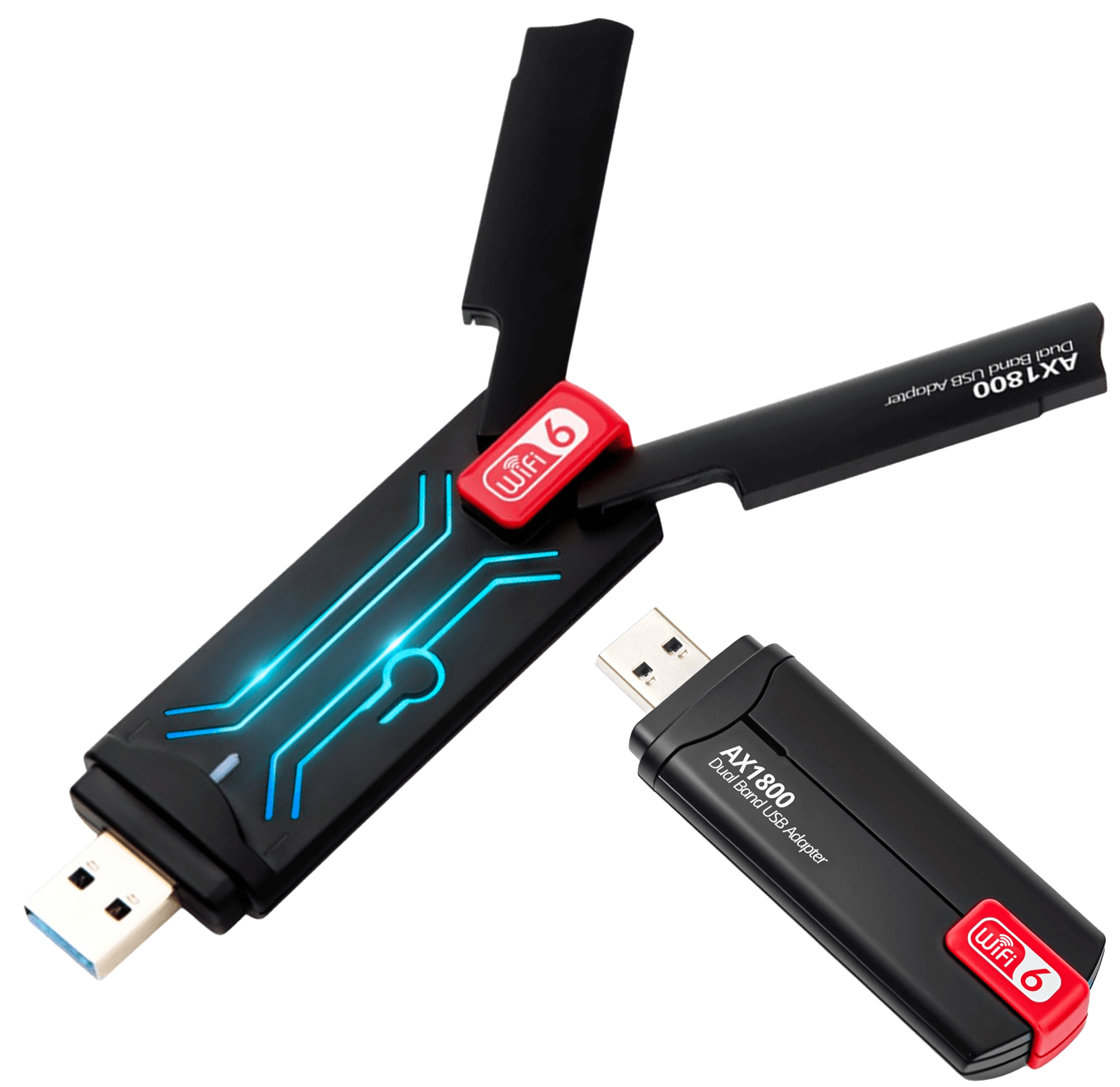 Reagle RYWU5 zewnętrzna karta sieciowa USB WiFi 6 AX1800 2,4GHz 5GHz
