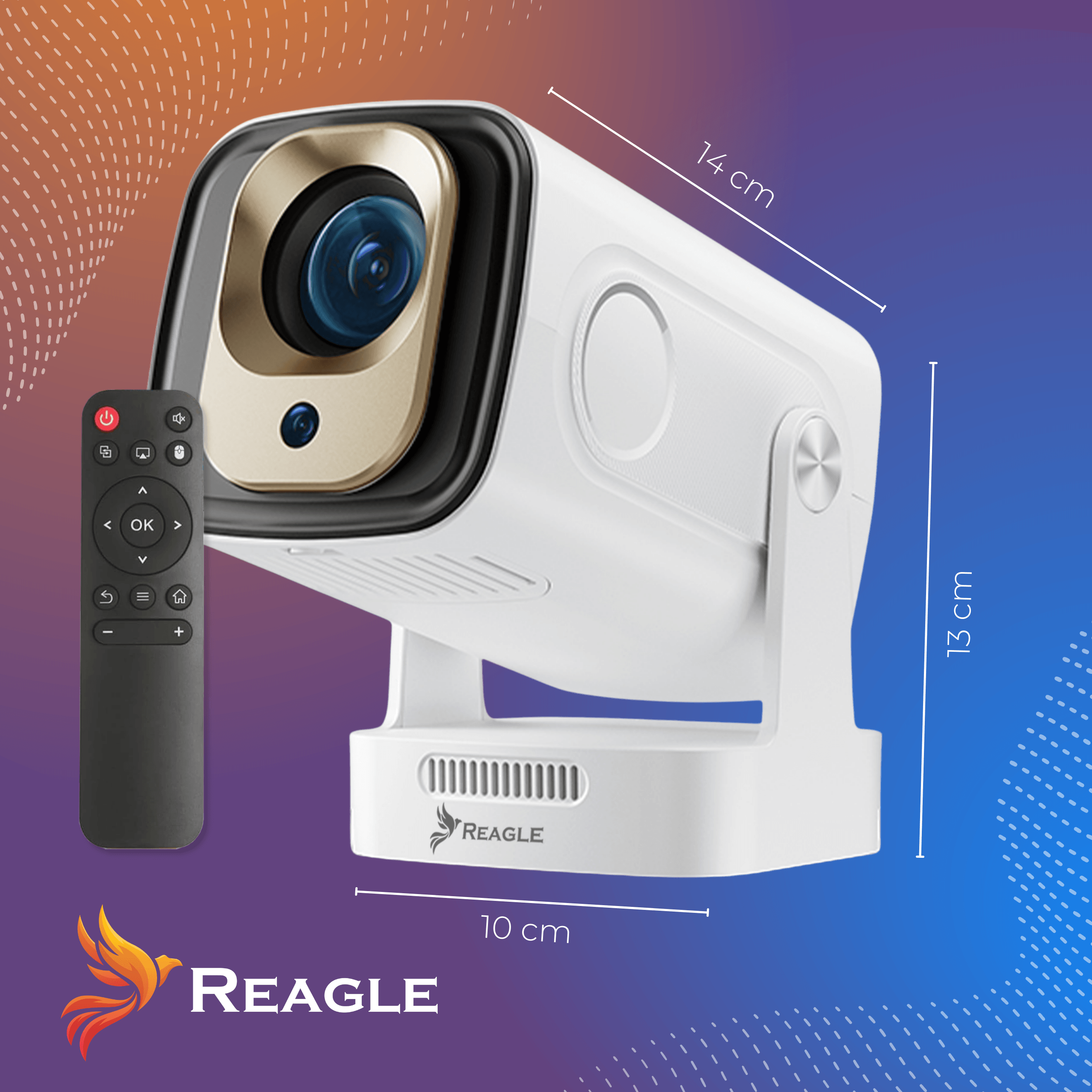 Reagle R-MOVIELUM-P30 kompaktowy projektor Full HD