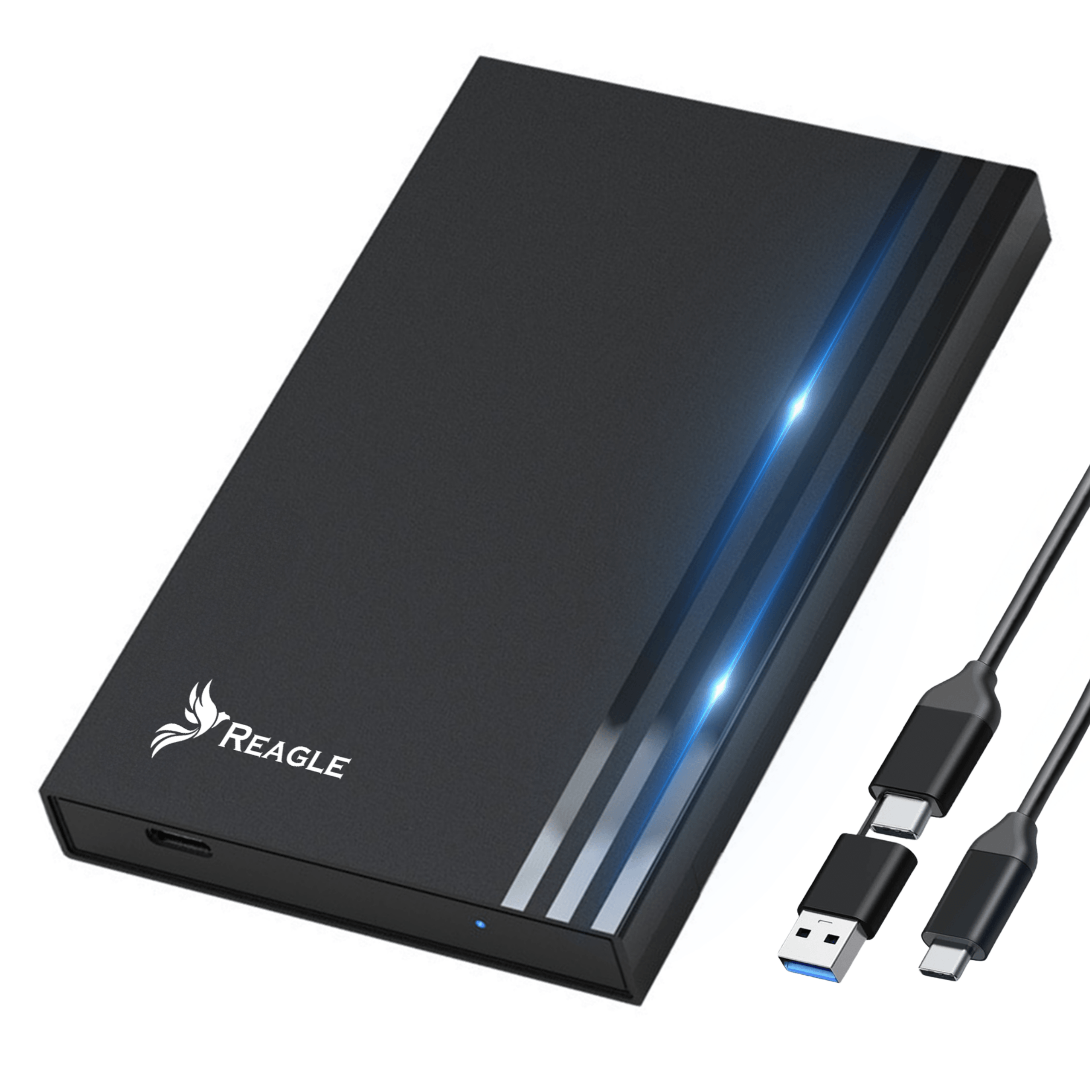 Reagle RE2SATA obudowa dysku SSD HDD 2,5 SATA USB-C 3.2 5Gbps TRIM UASP