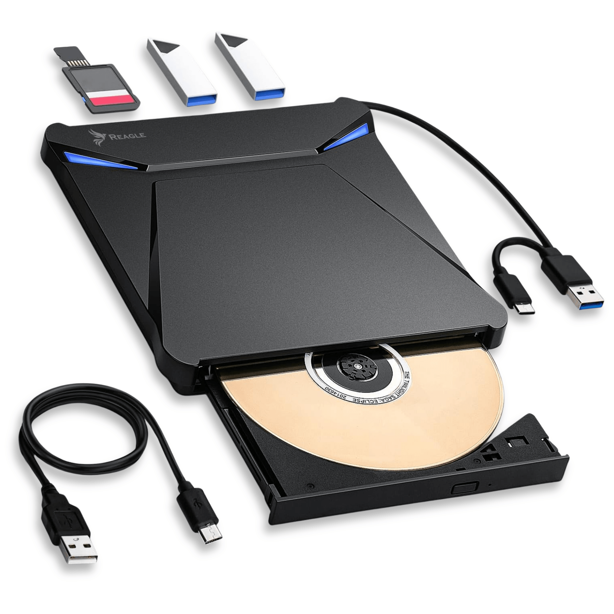 Zewnętrzny napęd DVD/CD USB 3.0 do laptopa i PC
