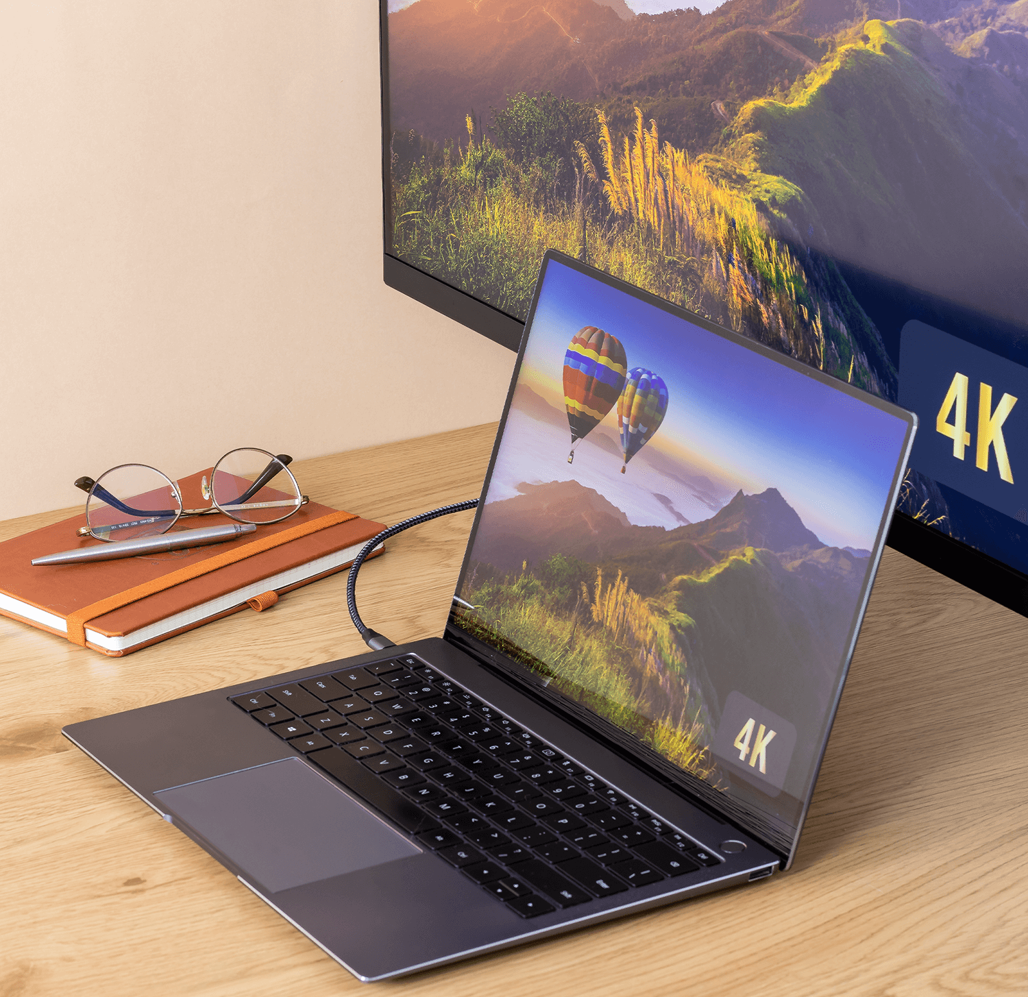 Reagle Kabel Adapter USB-C 3.1 TYP C do HDMI 4K 60Hz MHL_1