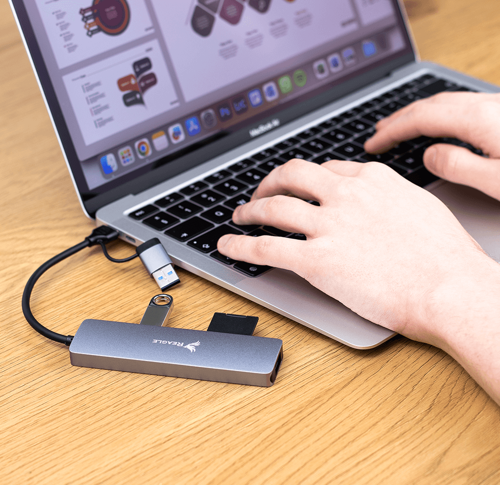 REAGLE HUB AKTYWNY USB 3.2 GEN1 6w1 ROZDZIELACZ ADAPTER_1