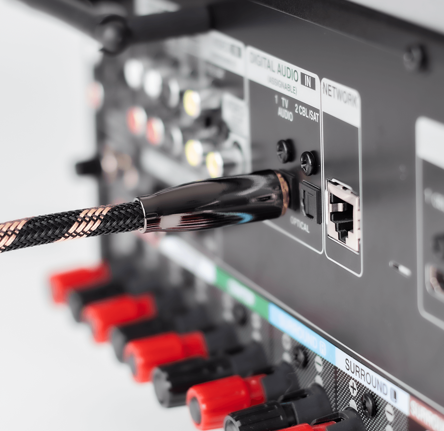 Reagle Optisches TOSLINK DIGITAL Audio HQ S/PDIF Kabel 3m_1