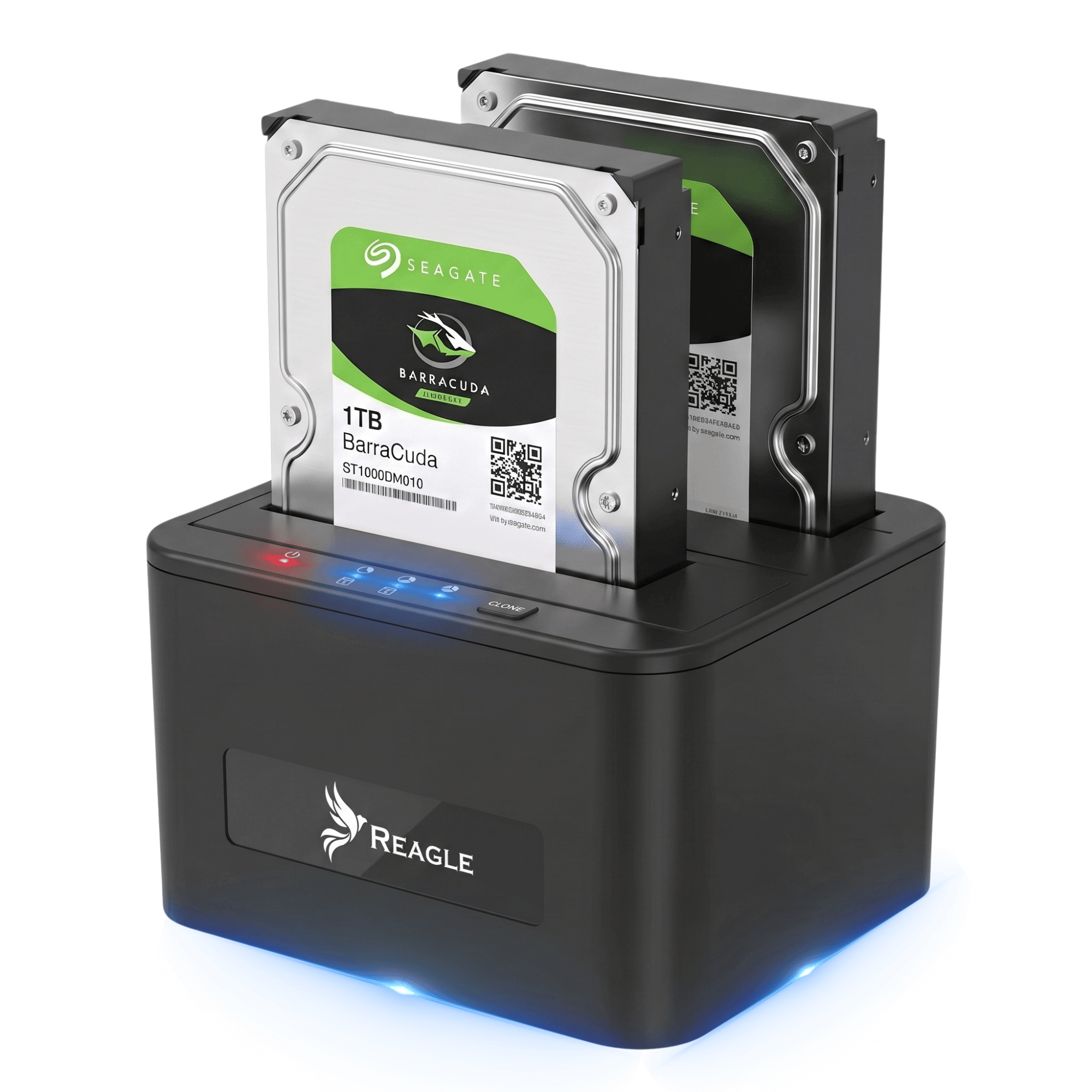Reagle stacja dokująca HDD SSD SATA USB 3.2 klonowanie dysków