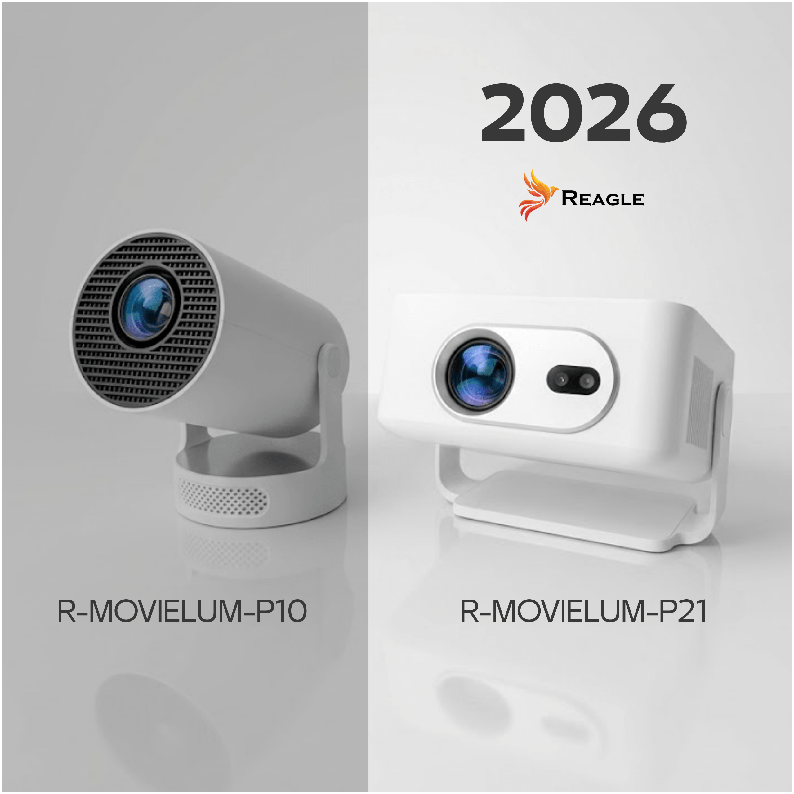Porównanie projektora Reagle R-MOVIELUM-P10 z nowym modelem P21 2026