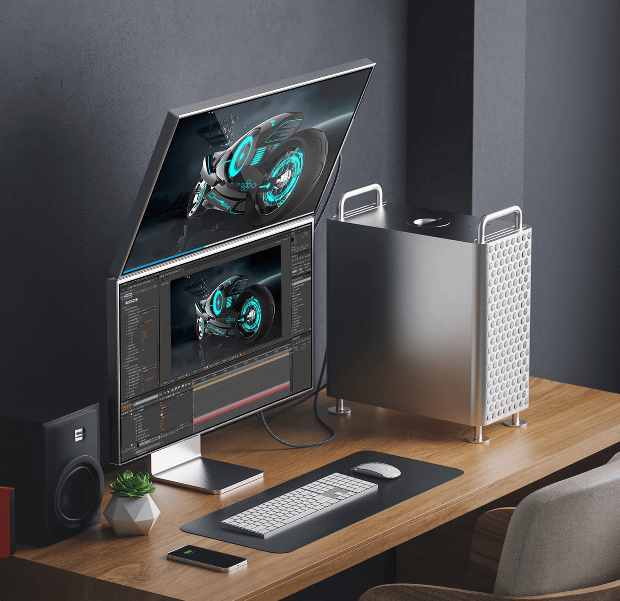 Przewód kabel konwerter z HDMI na DISPLAYPORT DP 4K 60Hz 1,8m Reagle_2