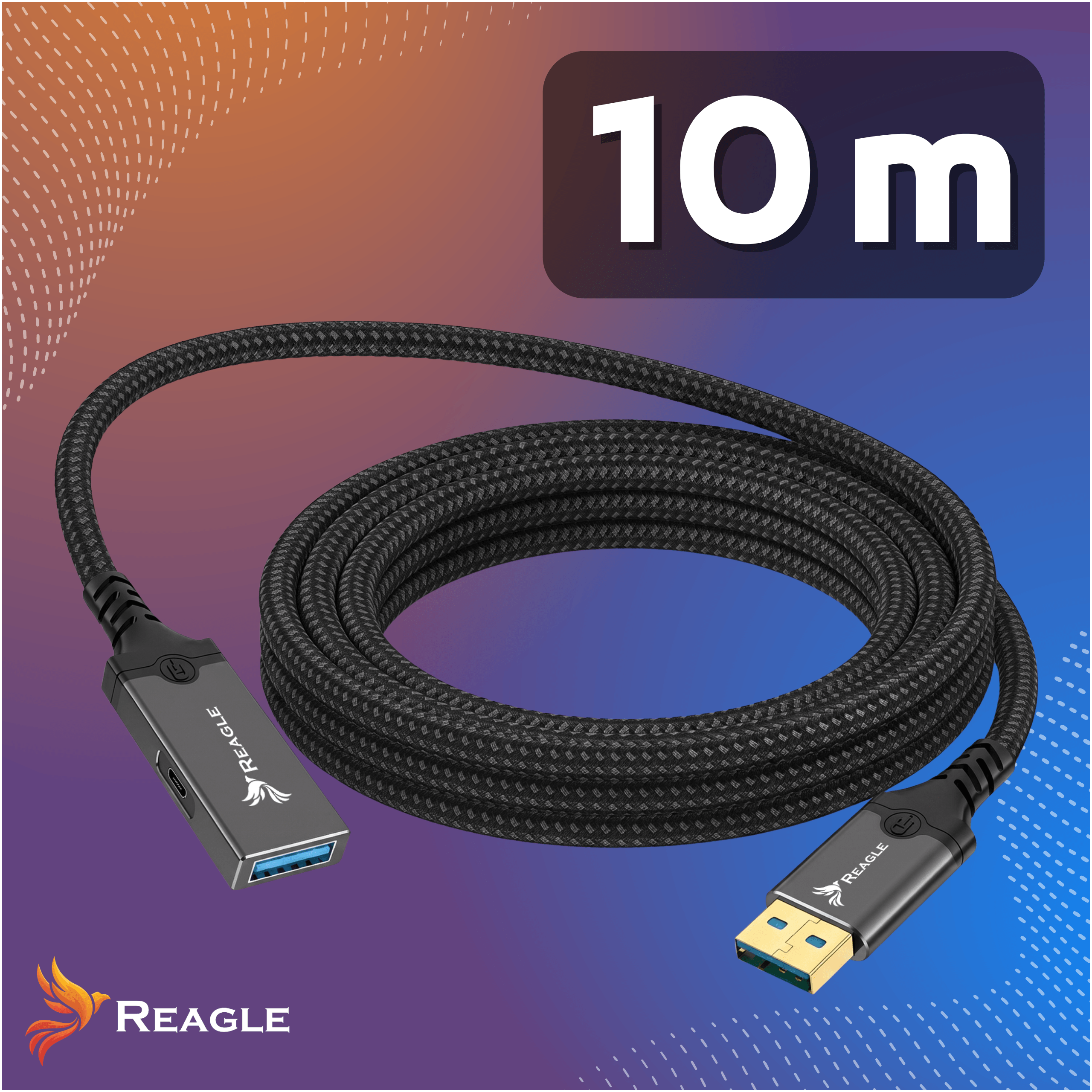 Aktywny przedłużacz USB Reagle 10m USB 3.0