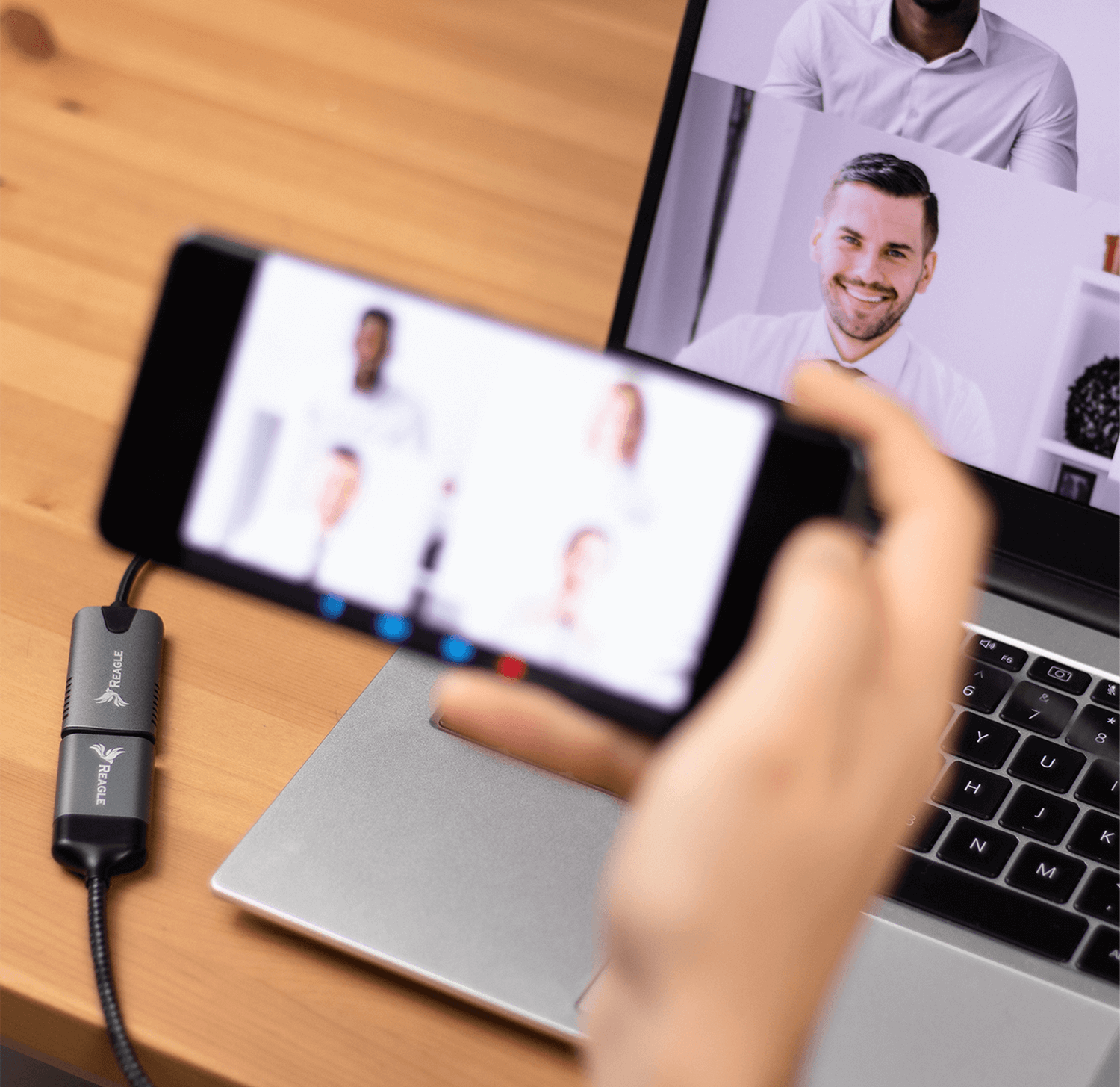 Reagle Karta Przechwytywania VIDEO Grabber HDMI PC USB 2w1 USB-C_3