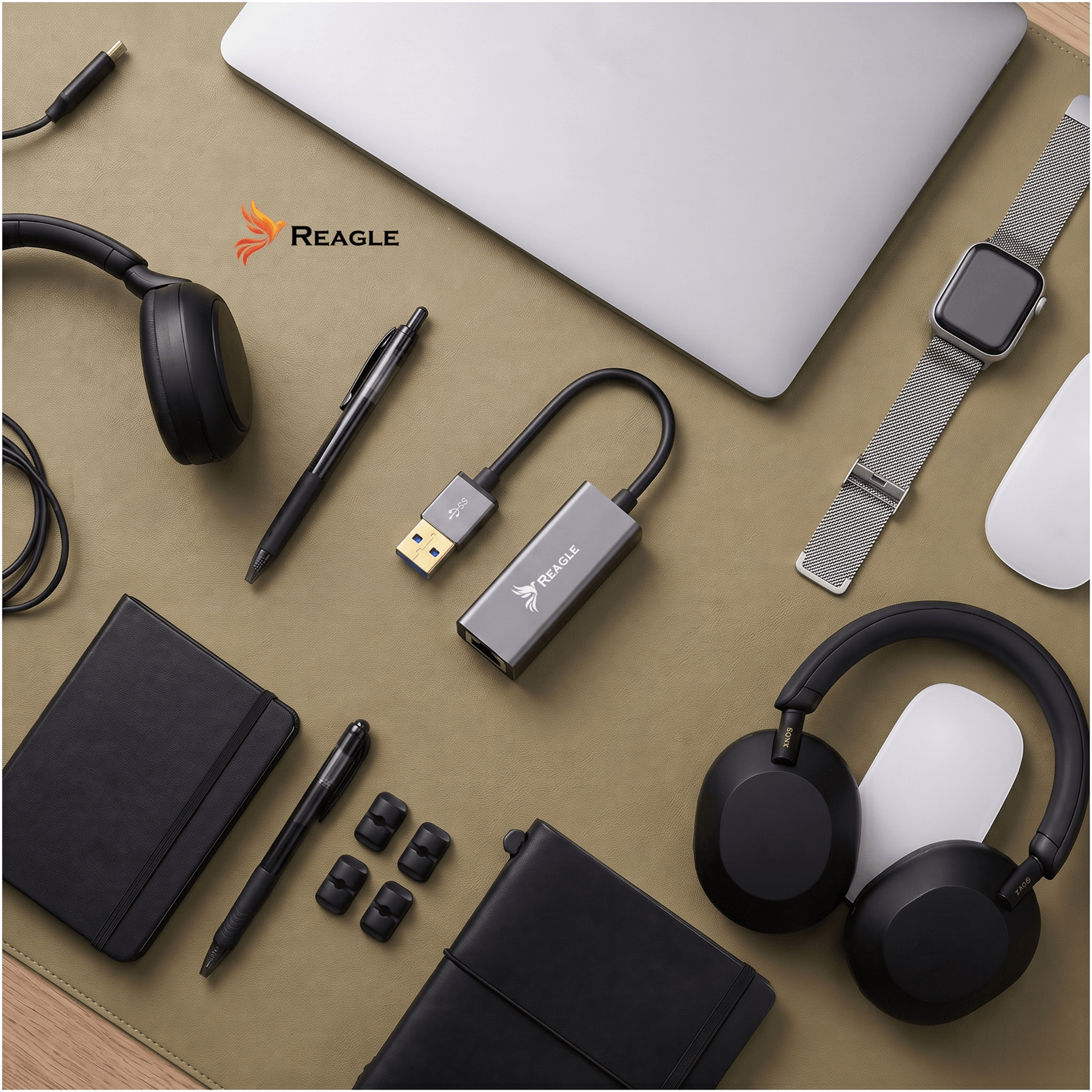 Adapter USB Ethernet LAN RJ45 Reagle kompatybilność