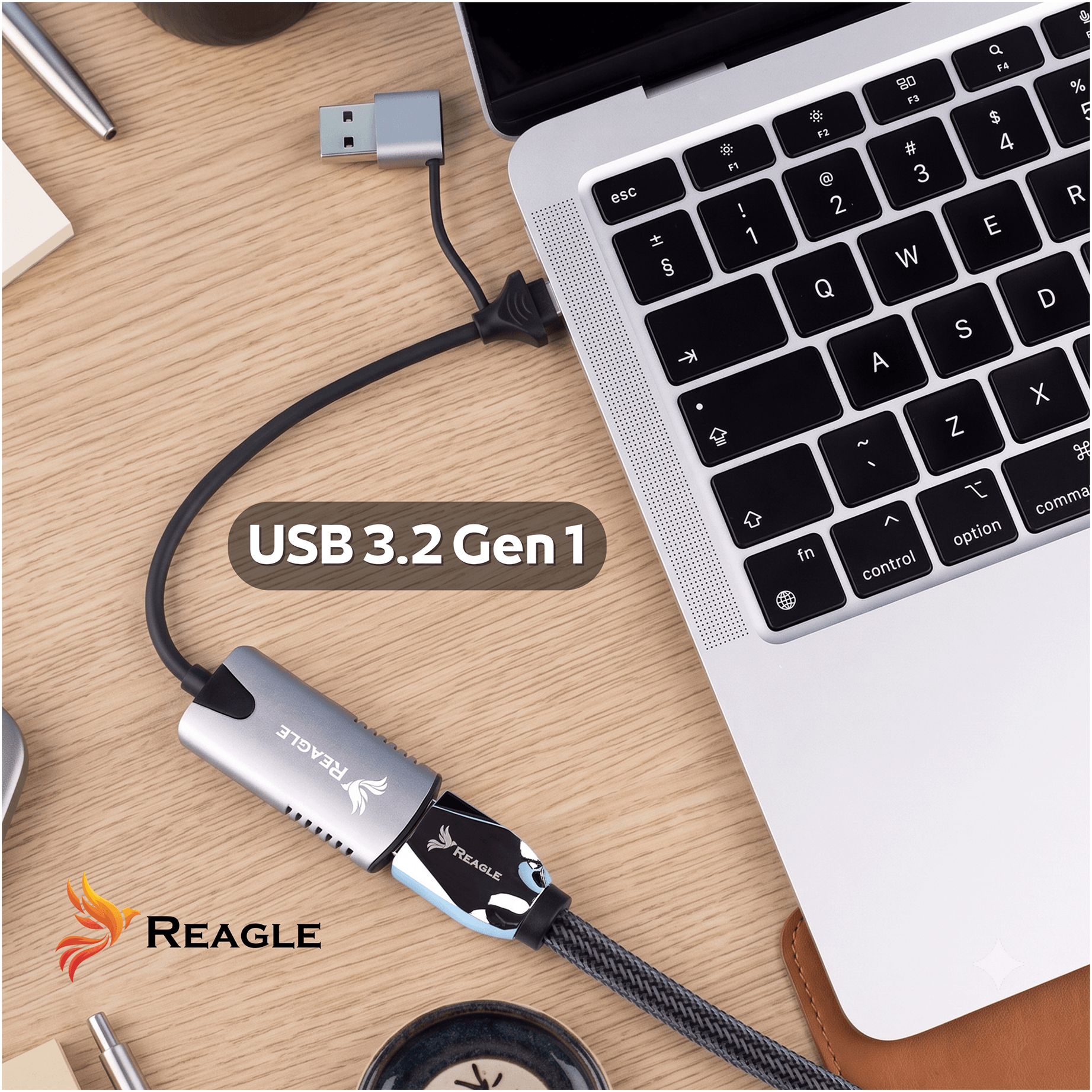 Video grabber HDMI 2w1 Reagle 4K USB USB-C Capture Card