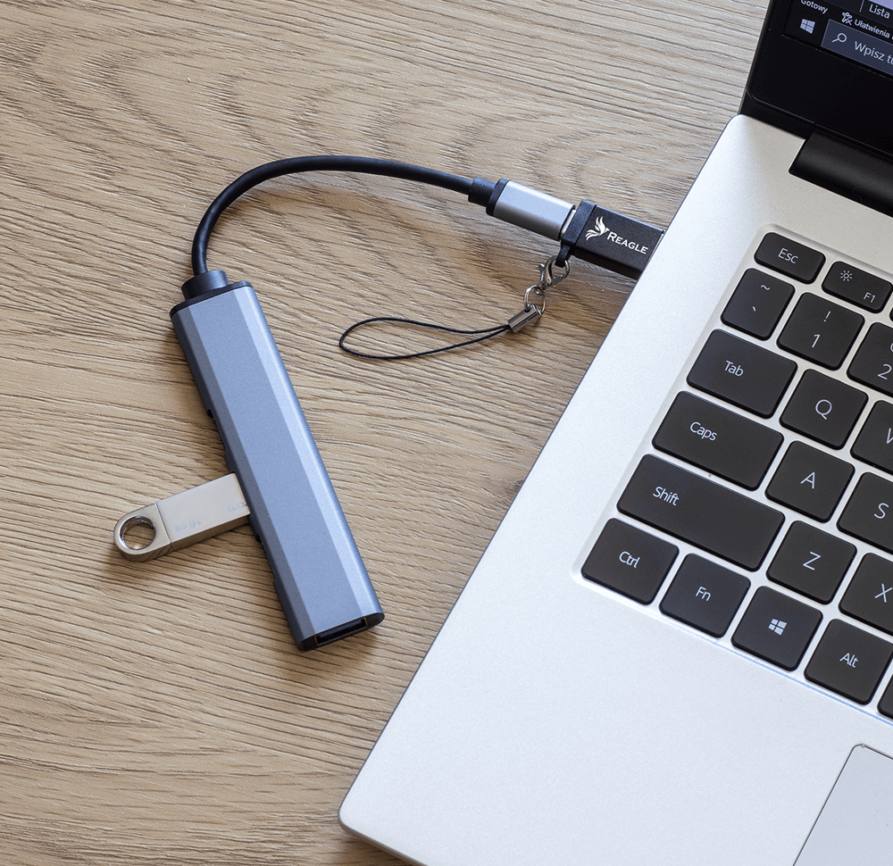 Reagle OTG Adapter USB-A USB-C 3.2 100W_1
