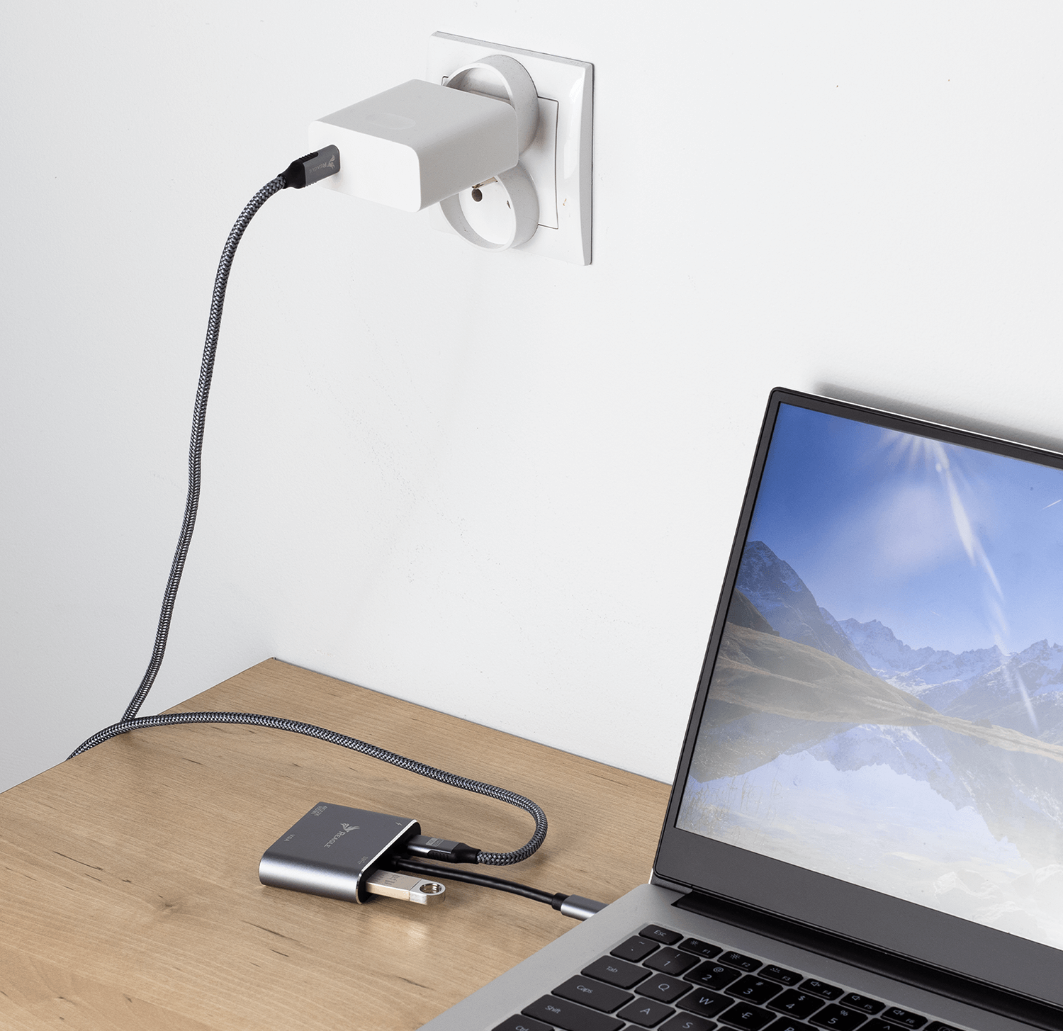 Reagle HUB USB-C Adapter HDMI 4k VGA USB MacBook PD 100W_3