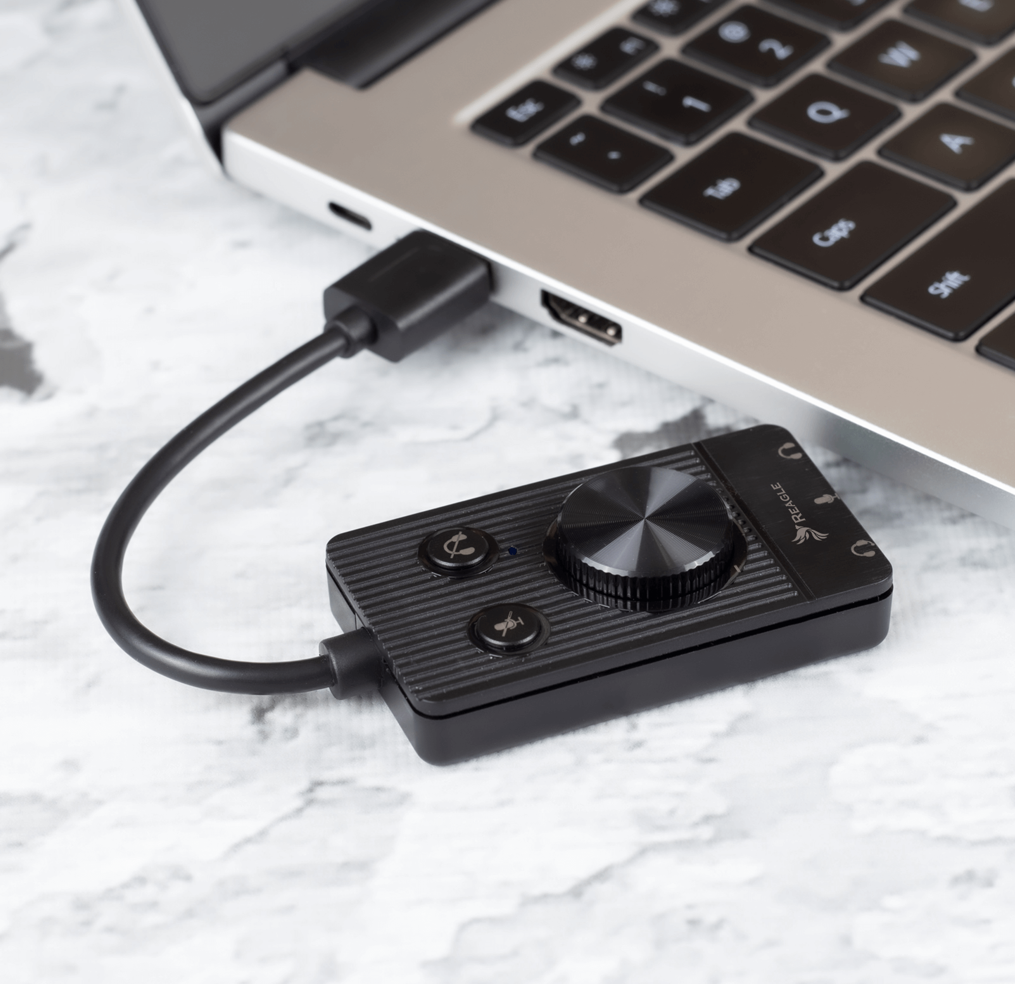 Reagle USB Soundkarte Kopfhörer Mikrofon 48K 16 BIT_3
