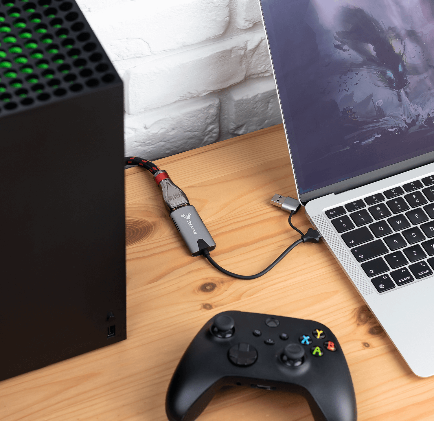 Reagle Karta Przechwytywania VIDEO Grabber HDMI PC USB 2w1 USB-C_2