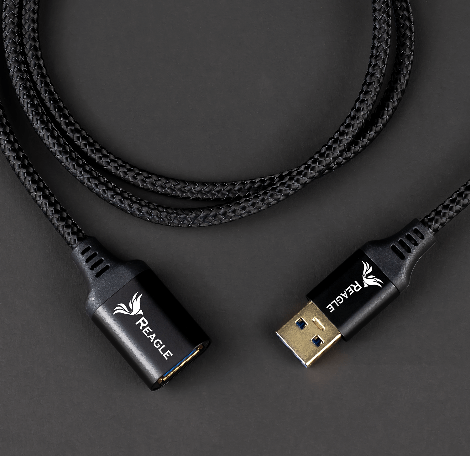 Reagle Kabel przedłużacz USB 3.1 Gen1 1m USB-A 3.0 5 Gb/s_2