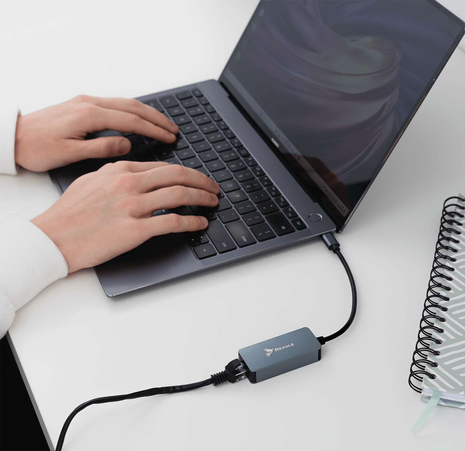 PRZEJŚCIÓWKA USB-C ETHERNET ADAPTER KARTA SIECIOWA LAN RJ45 2,5Gb/s 2.5G_1