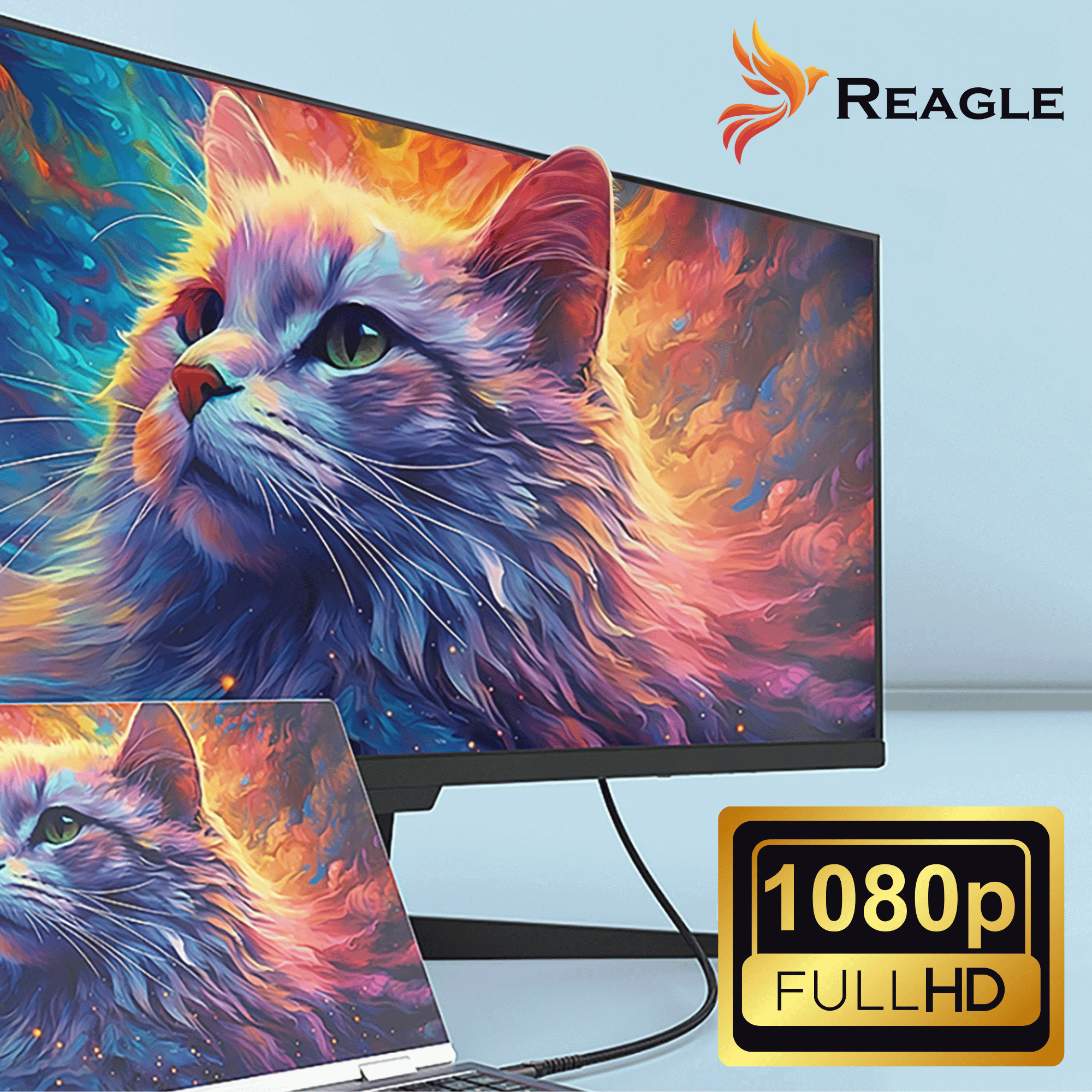 Reagle RHVG200S konwerter HDMI VGA Full HD 1080p 60Hz