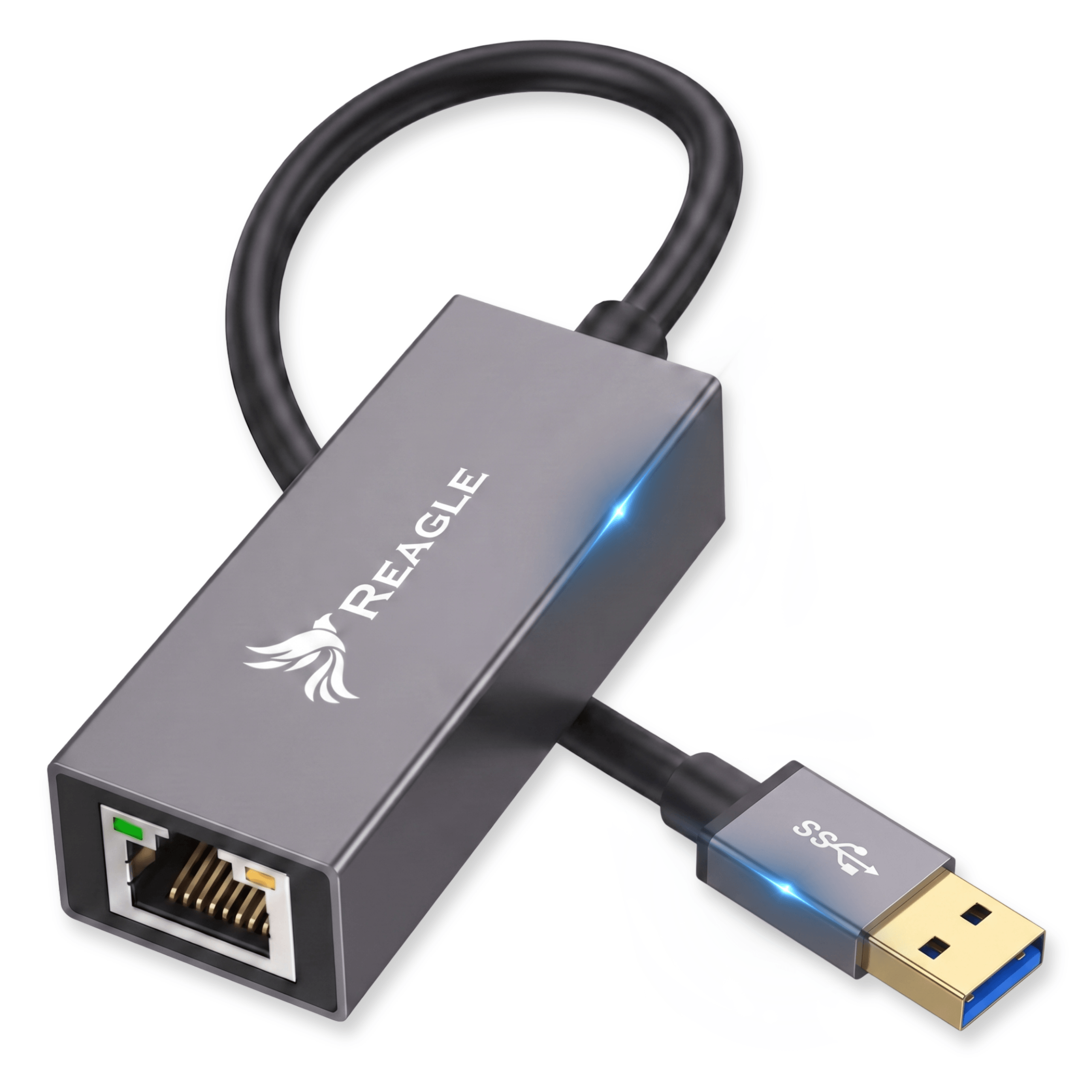 Adapter USB Ethernet LAN RJ45 Reagle Gigabit 1000 Mbps