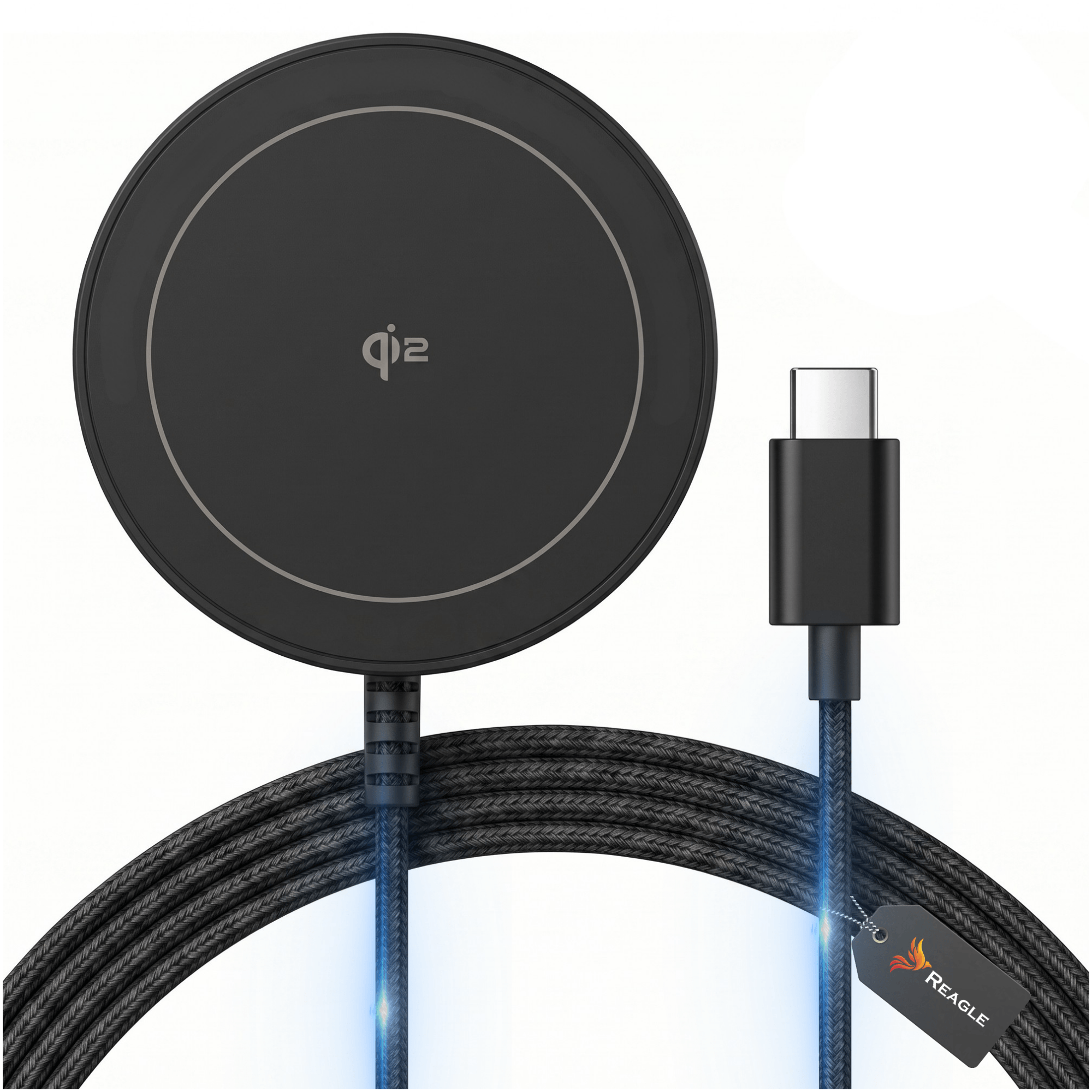 Ładowarka indukcyjna MagSafe / Qi 2.2 25 W USB-C do Apple i Samsung