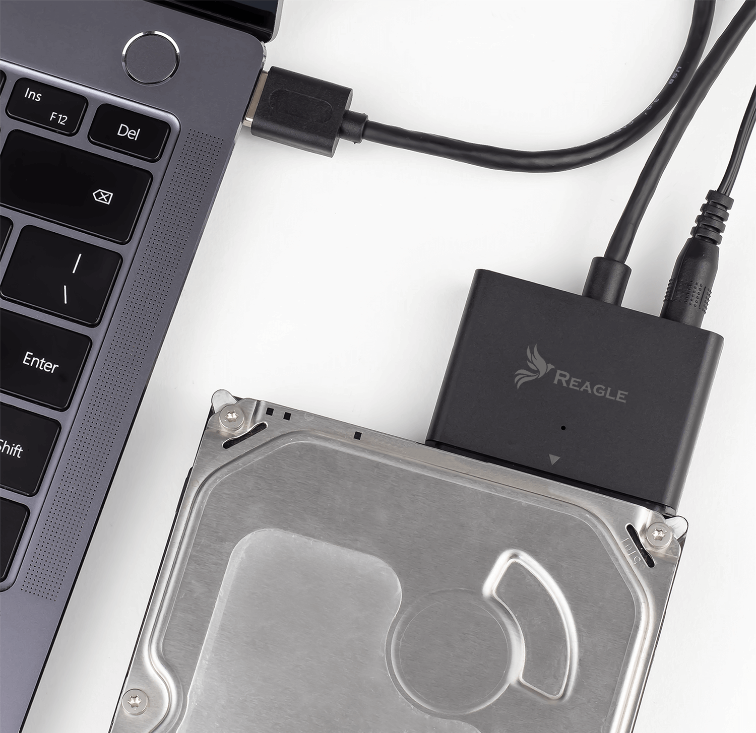 Adapter USB 3.1 SATA 3.5" 2.5" HDD SSD Netzteil_1
