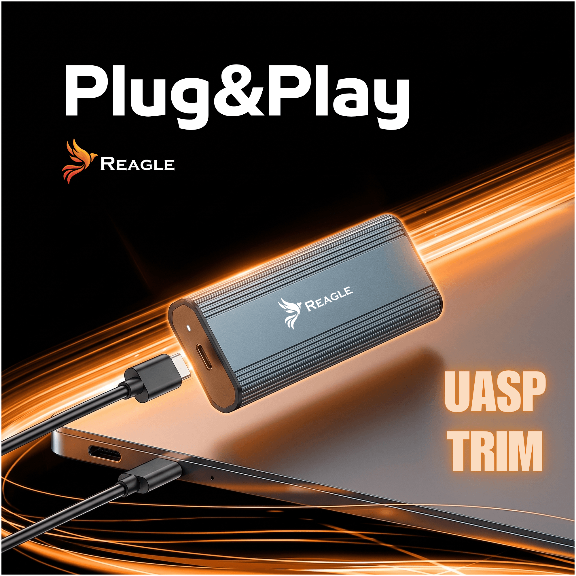 Kieszeń na dysk SSD M.2 NVMe PCIe USB-C 3.2 10Gbps