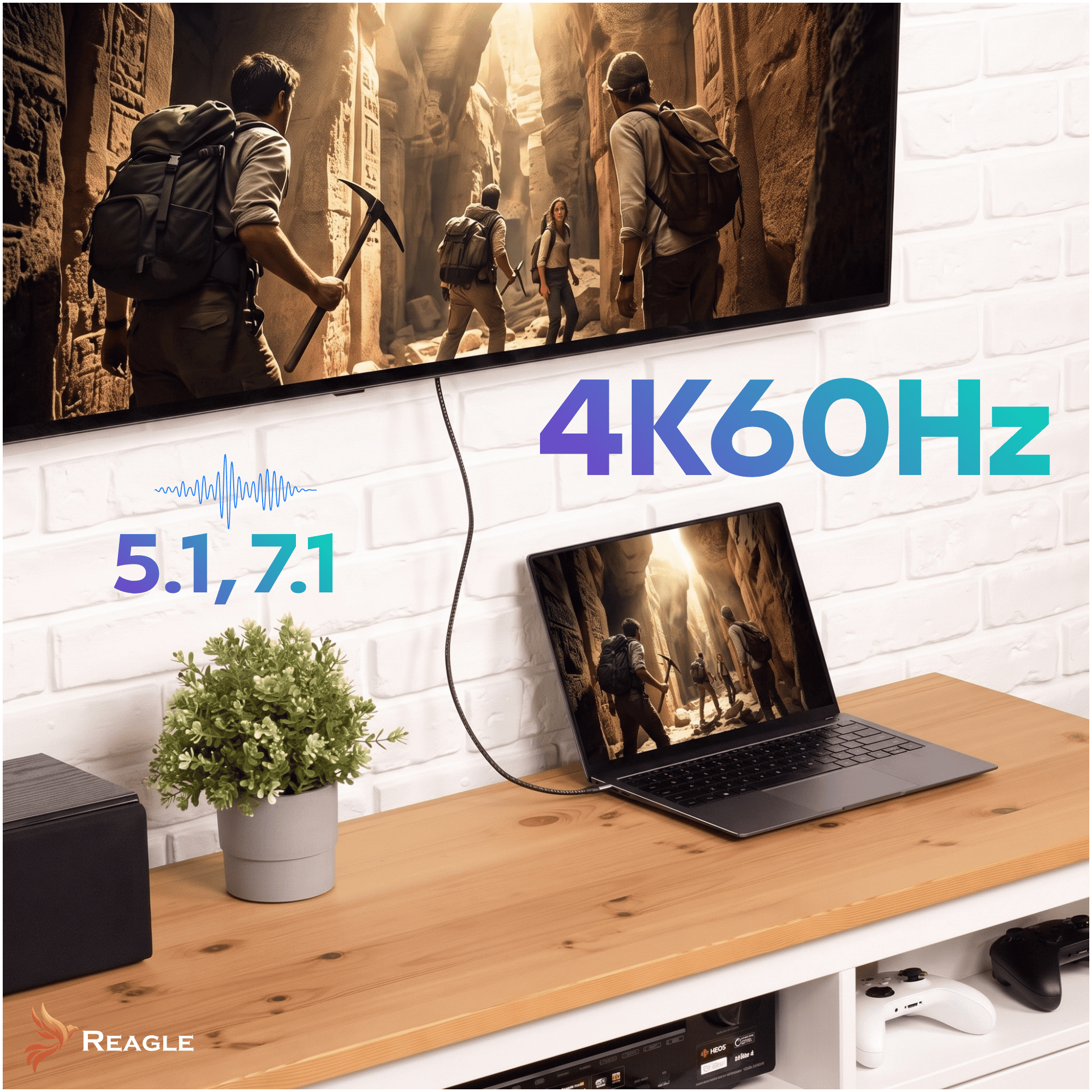 Reagle RUCH200P USB-C HDMI 4K