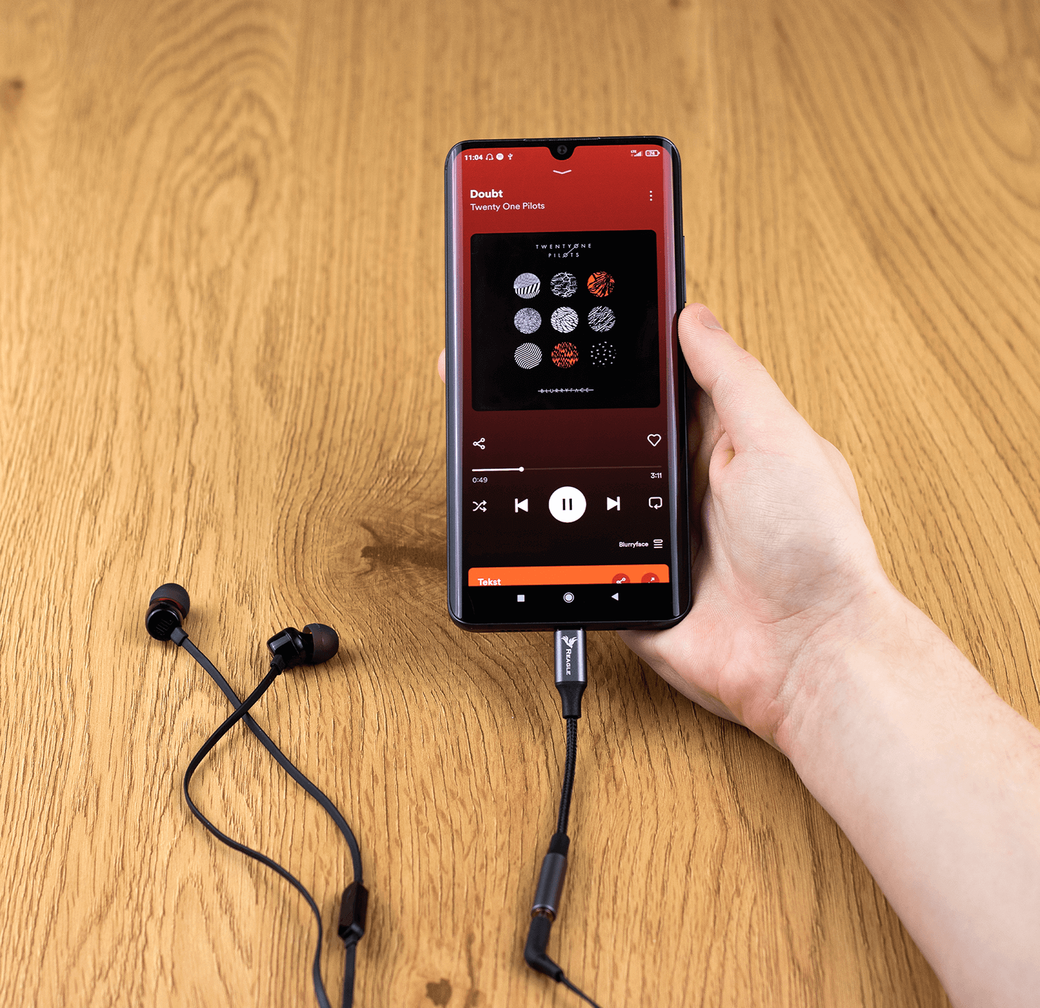Reagle Przejściówka Adapter USB C MINI JACK DAC AUX USB-C_1
