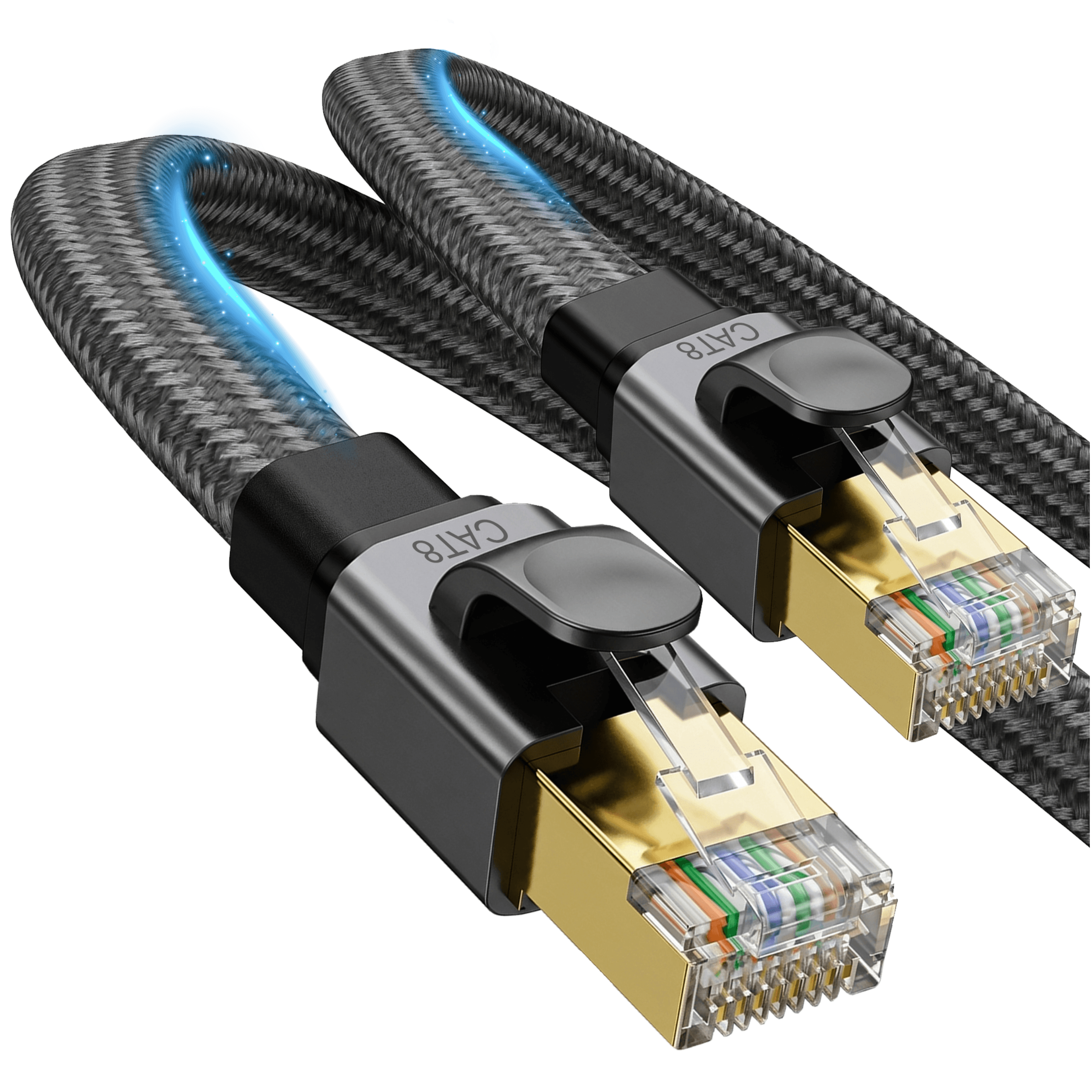 Reagle RE100P kabel Ethernet LAN RJ45 Cat 8 S/FTP 1m 40Gbps