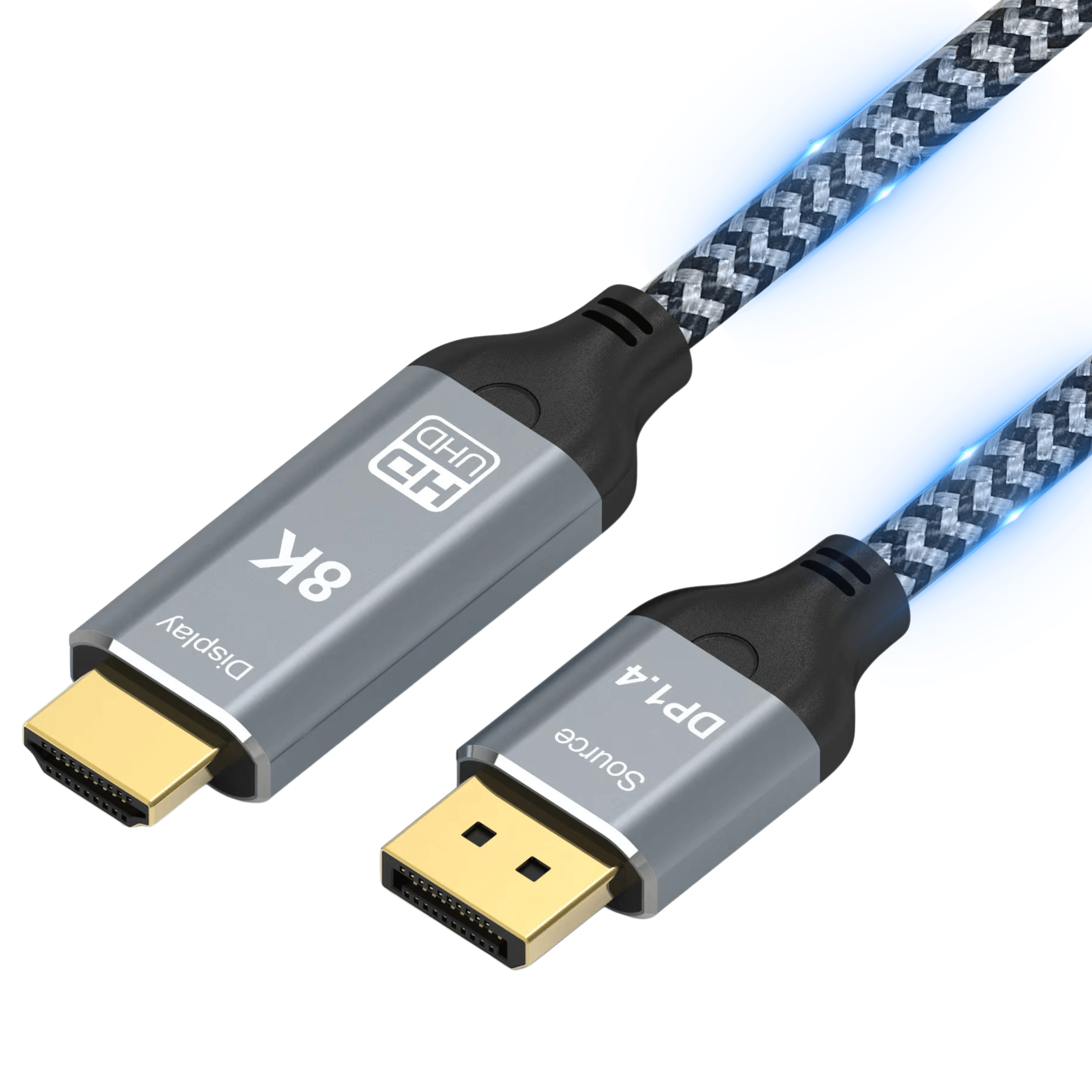 Reagle kabel DisplayPort HDMI 2m 4K 144Hz FHD 240Hz HDR