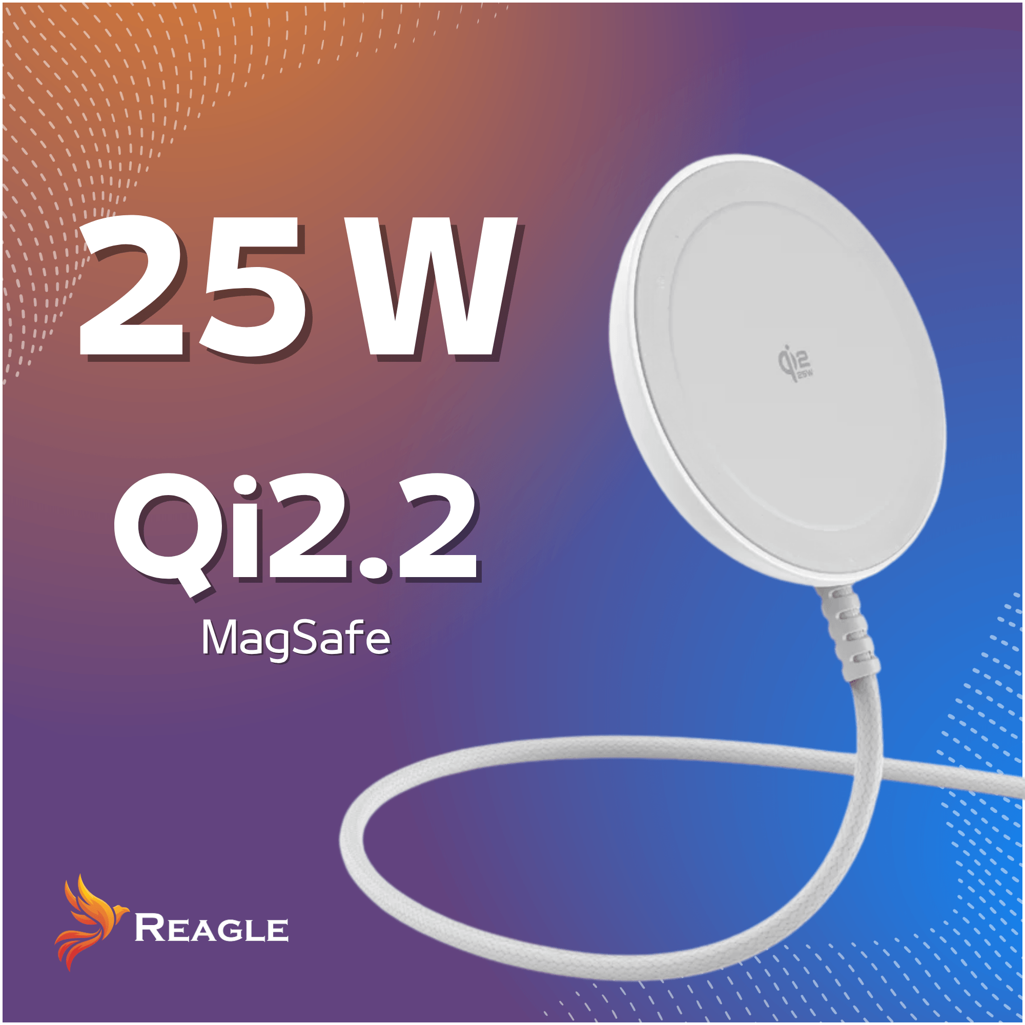 Ładowarka indukcyjna MagSafe / Qi 2.2 25 W