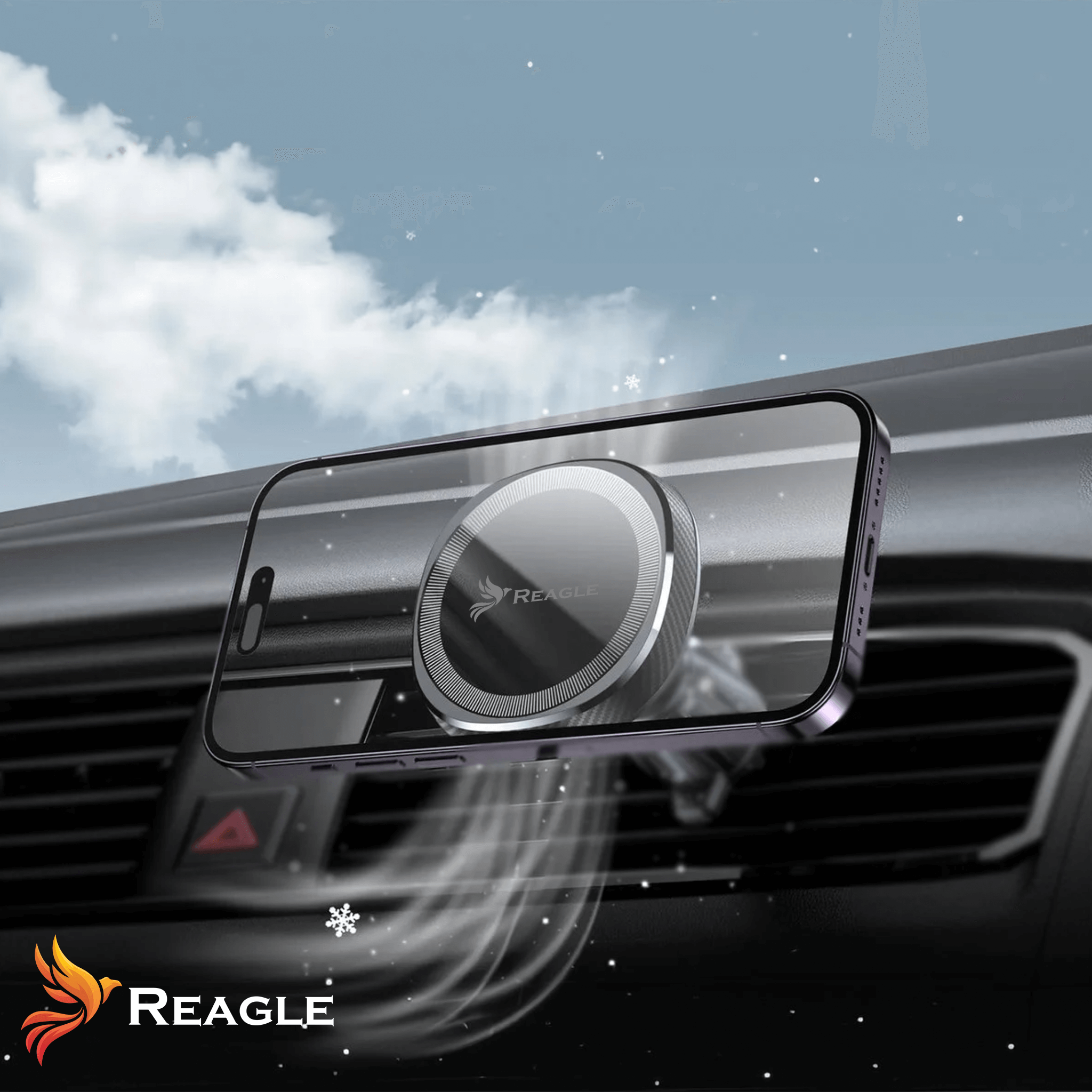 Reagle RCARHOLD5 Nie masz iPhone’a z MagSafe? Nadal możesz korzystać z uchwytu.