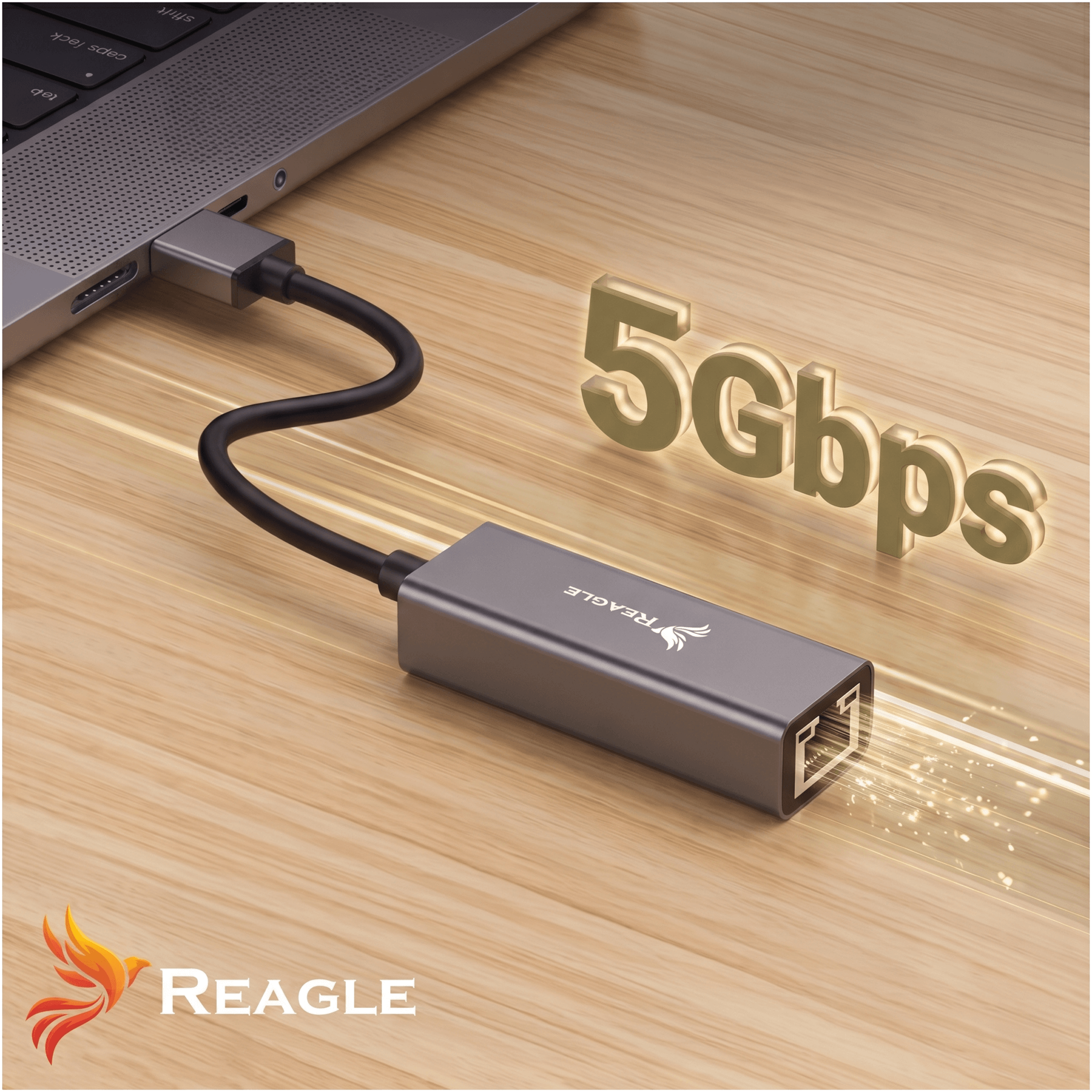 Reagle adapter USB Ethernet Gigabit RJ45 1000 Mbps