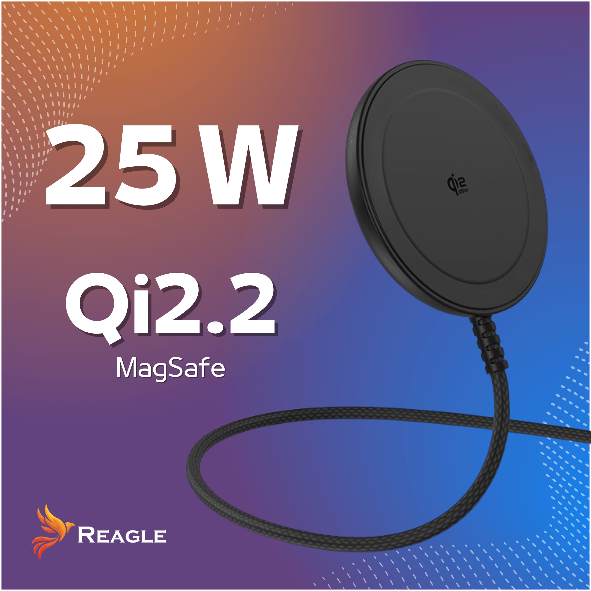 Ładowarka indukcyjna MagSafe / Qi 2.2 25 W