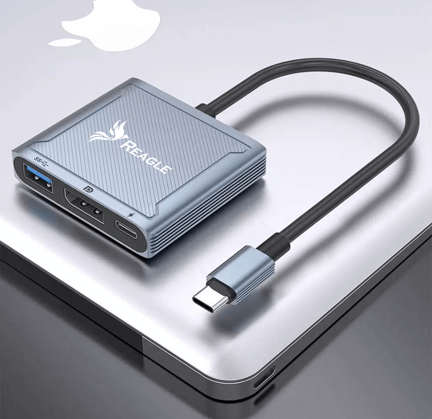REAGLE HUB ADAPTER USB-C Display Port DP 8K 60Hz PD M1 M2_3