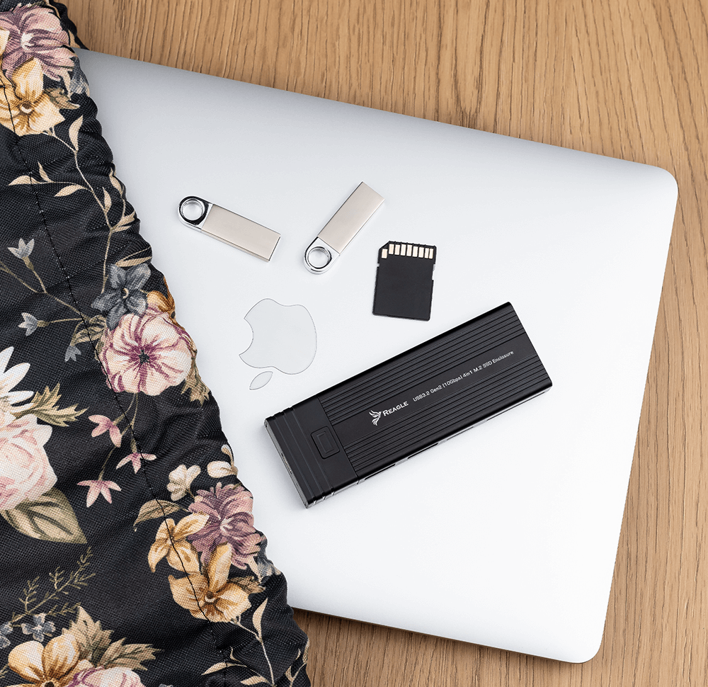 Reagle obudowa na dysk SSD NVME SATA M.2 HUB USB-C 3.1 M2_3