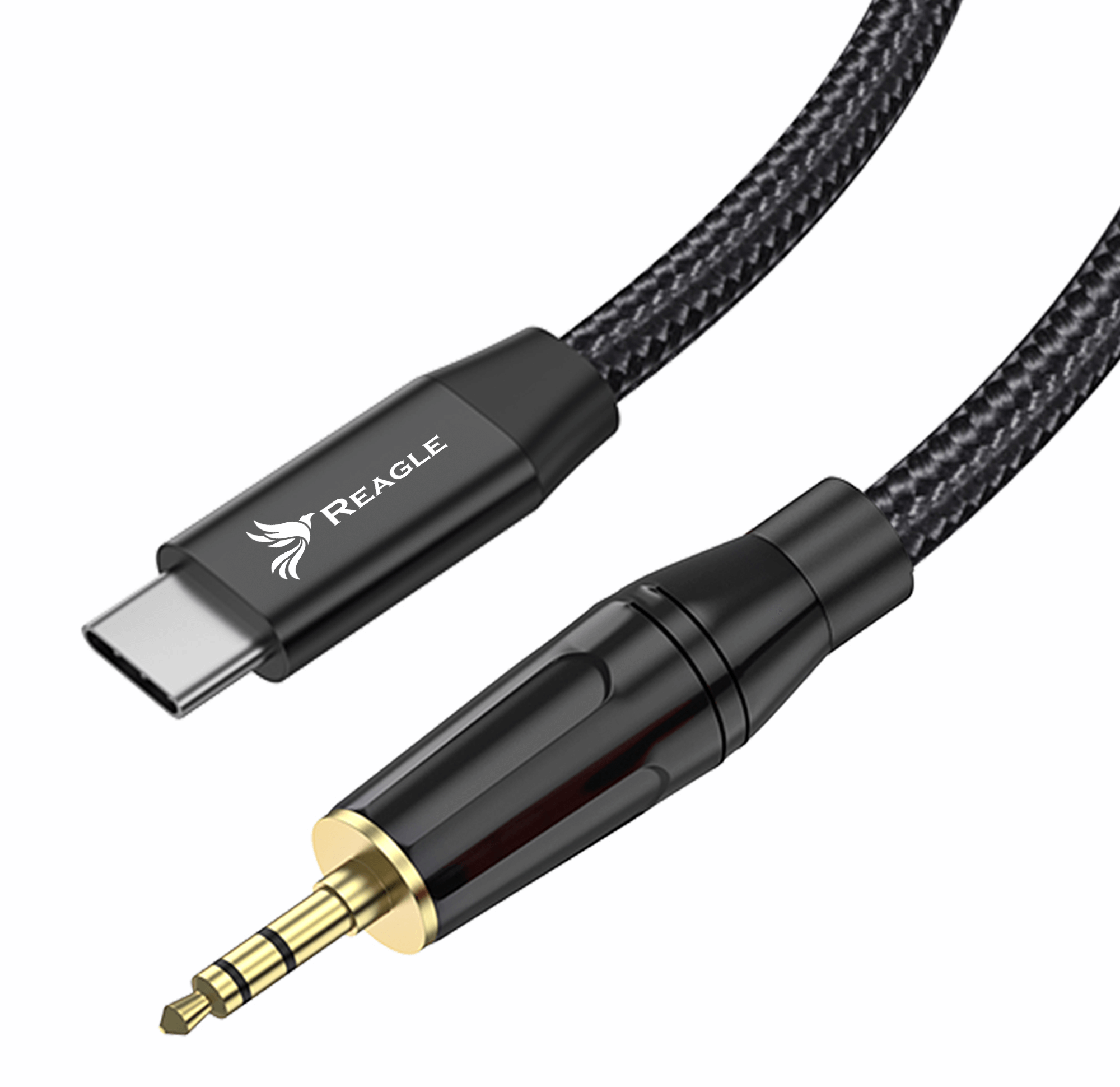 Reagle RUCJ200P2 kabel USB-C AUX mini jack 3,5 mm DAC stereo 2m