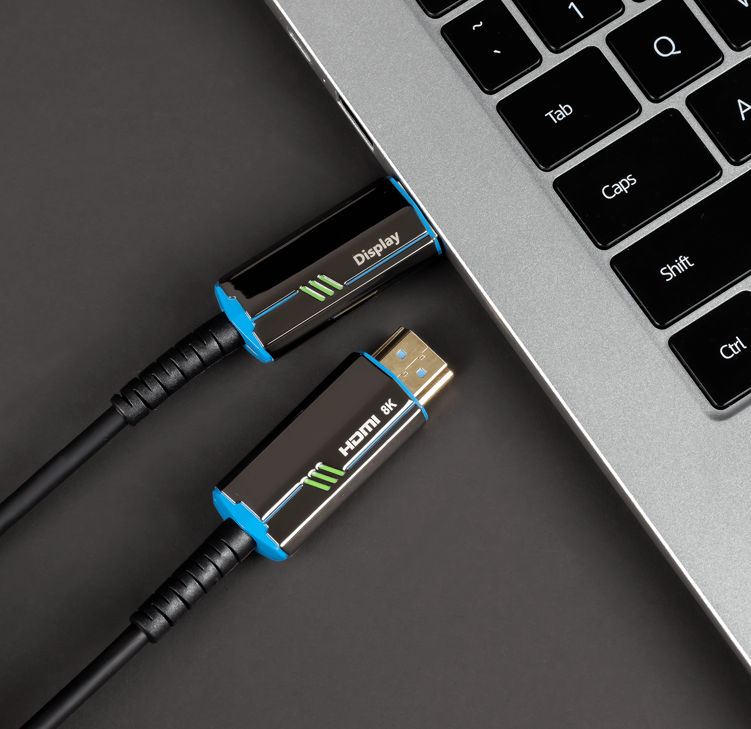 Reagle Kabel HDMI 2.1 ULTRA Optyczny 48Gbps AOC 8K 4K 120HZ HDR Przewód 30M_2