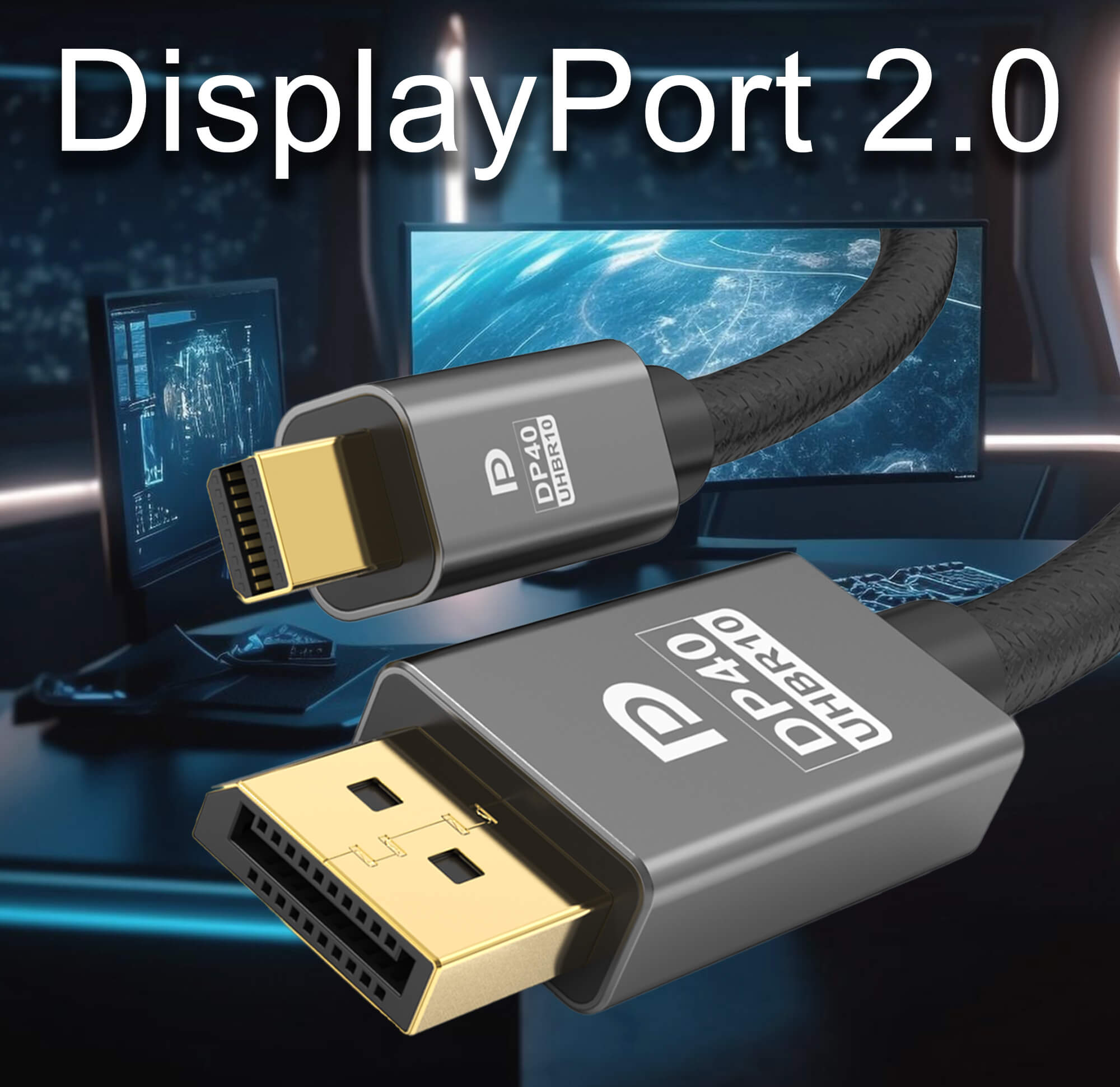 Reagle mini DisplayPort Ultra DP 2.0 8K 4K 240Hz 1.5M Kabel_1