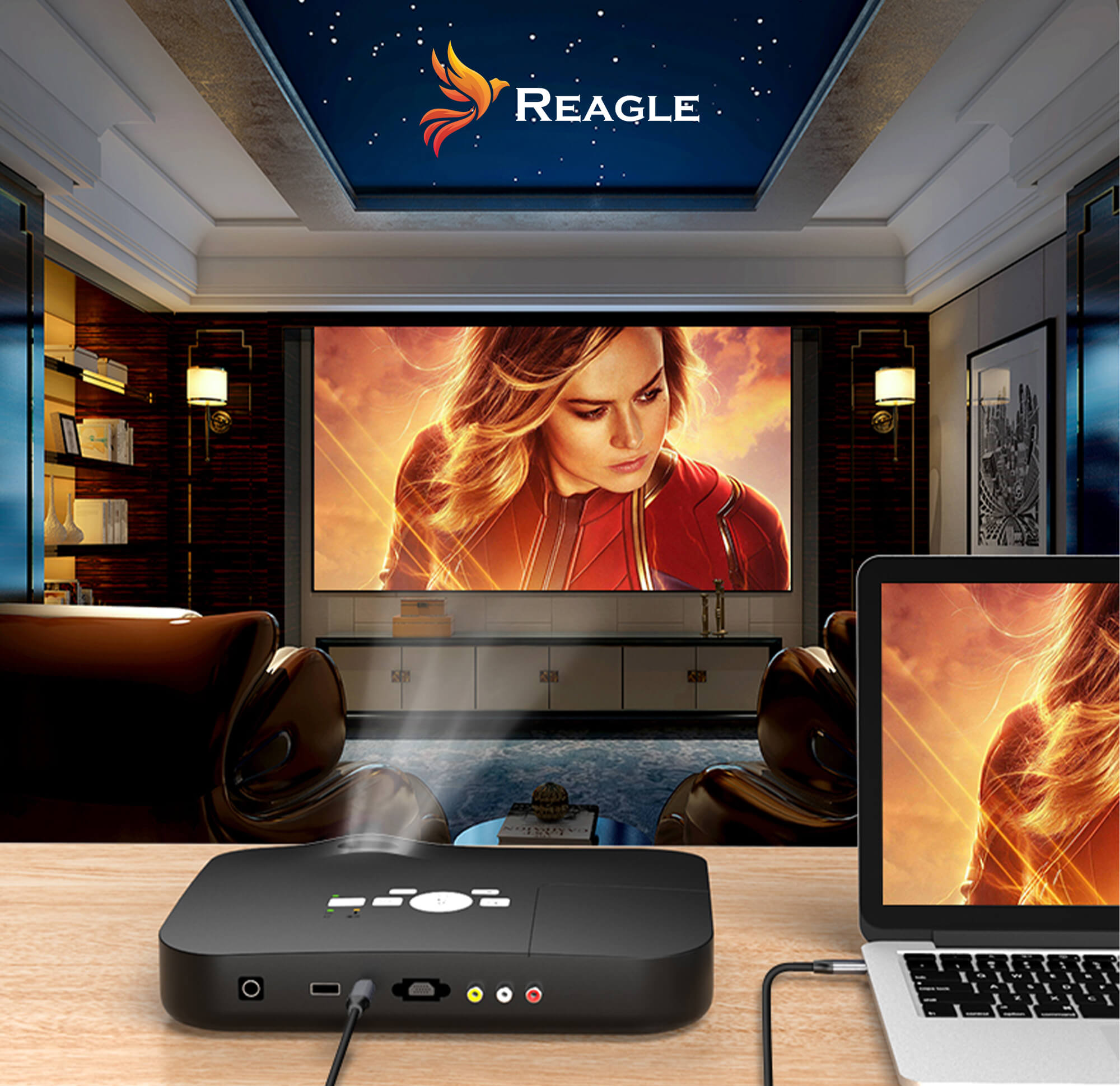 Reagle Kabel Thunderbolt USB-C Mini DisplayPort 4K 60Hz 1M_3