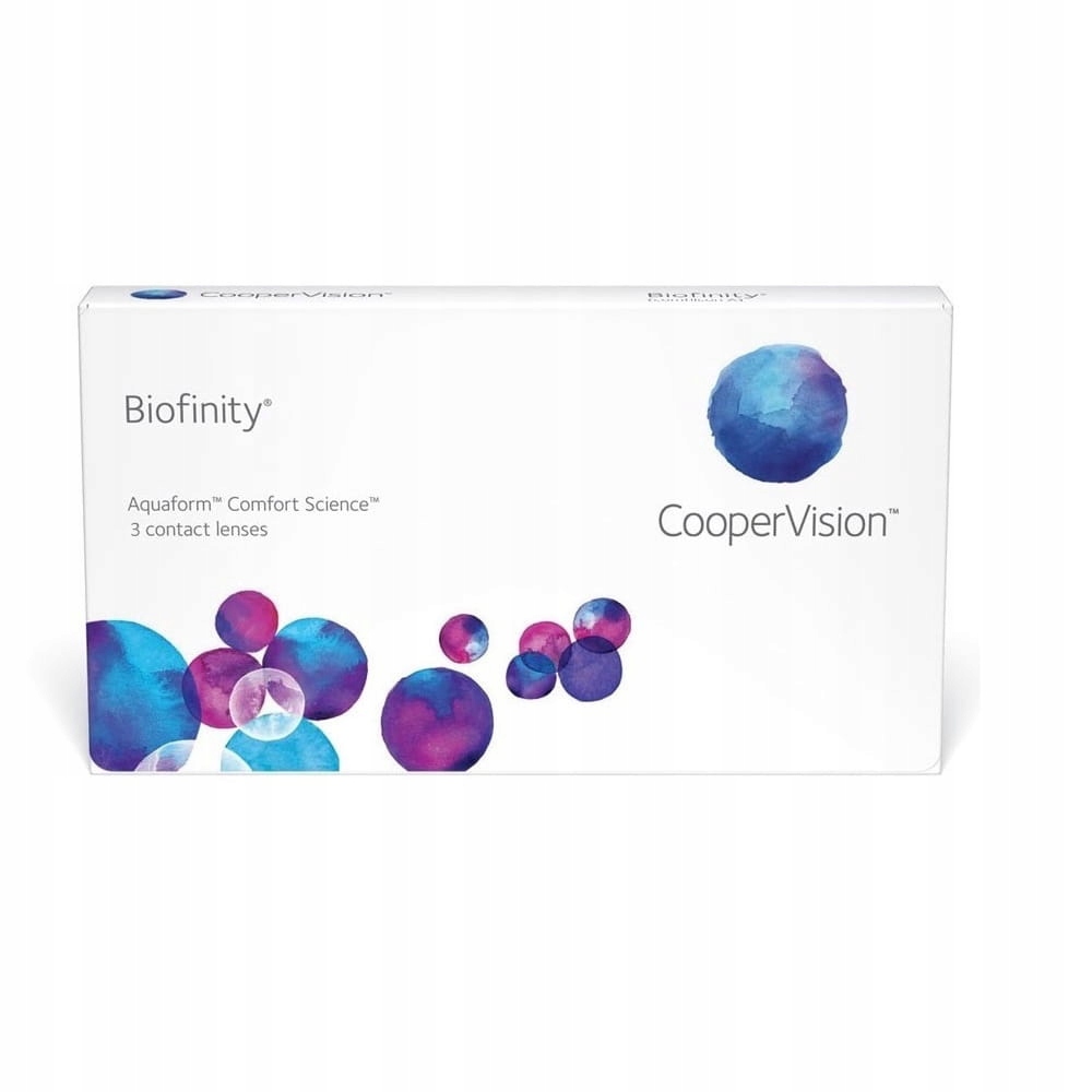 Soczewki CooperVision Biofinity, 3 szt.