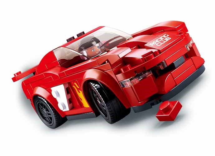 KLOCKI SLUBAN CC Samochód wyścigowy 163 - B0633D