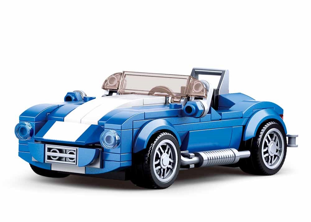 KLOCKI SLUBAN MB Samochód Shellby Cobra 169 - B0706A Kompatybilne z LEG COB