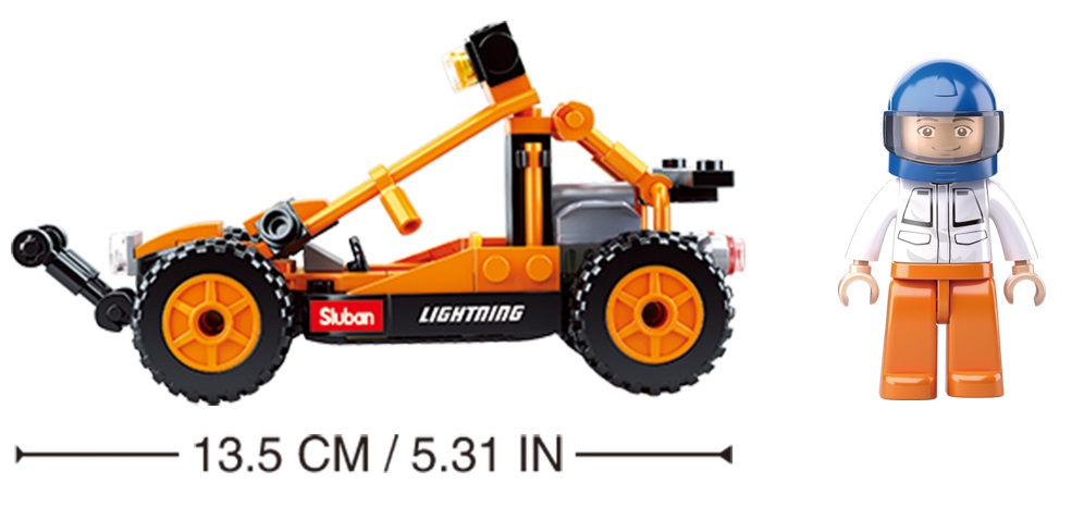 KLOCKI SLUBAN CC Pustynny pojazd wyścigowy 113 - B0676