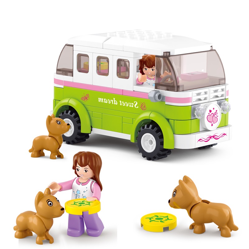 KLOCKI SLUBAN GD Bus Kamper 158 - B0523