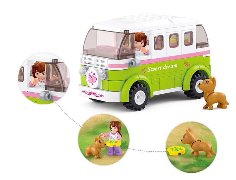 KLOCKI SLUBAN GD Bus Kamper 158 - B0523