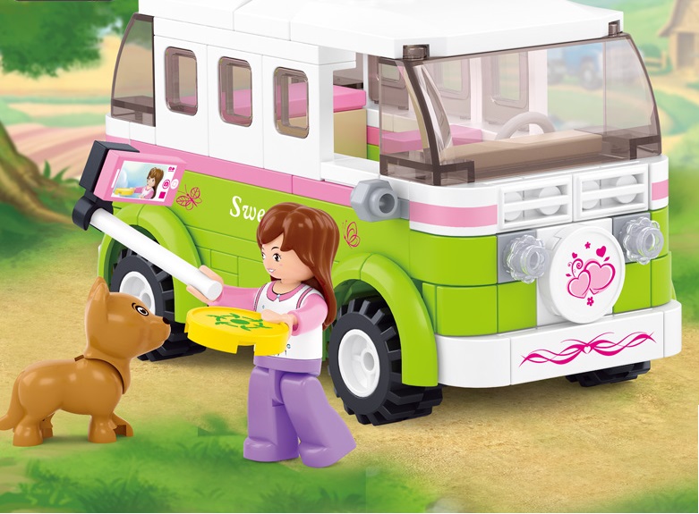 KLOCKI SLUBAN GD Bus Kamper 158 - B0523