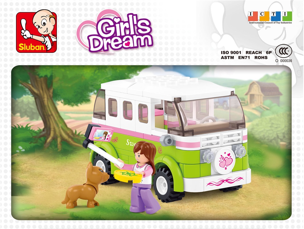 KLOCKI SLUBAN GD Bus Kamper 158 - B0523