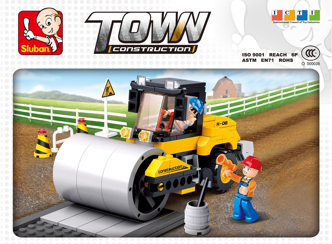 KLOCKI SLUBAN TOWN Walec drogowy 171 - B0539