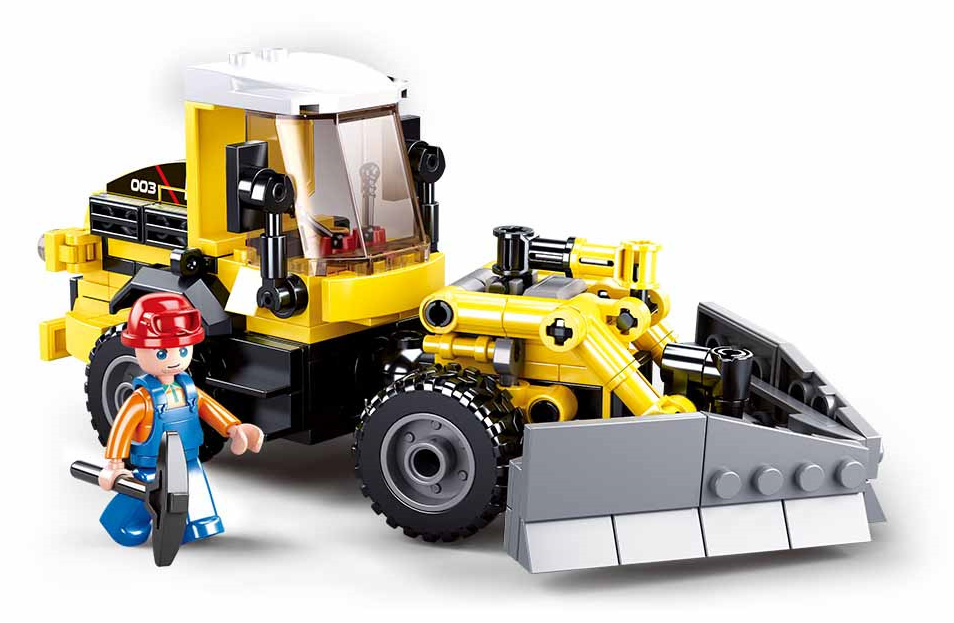 KLOCKI SLUBAN TOWN Koparko ładowarka 200 - B0803